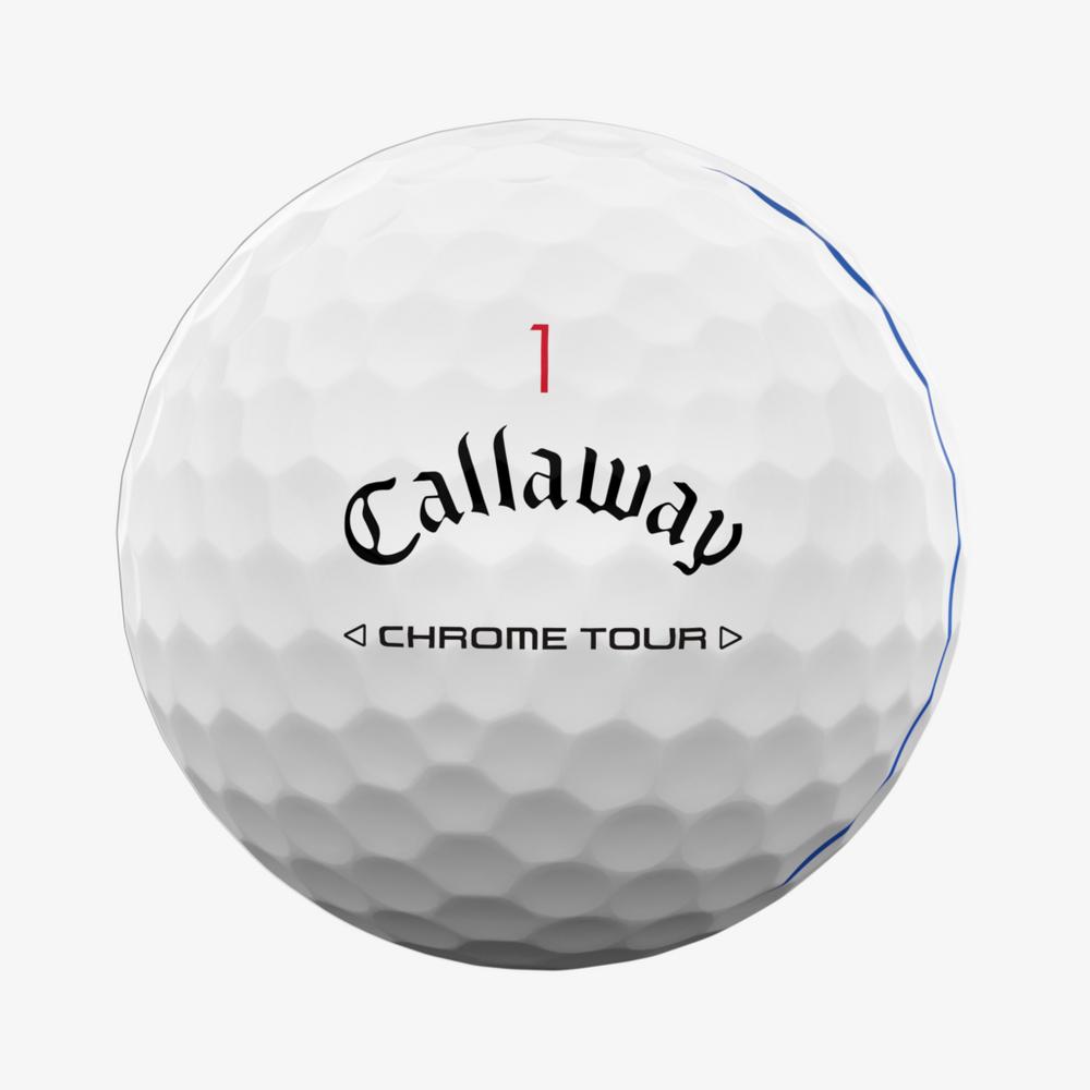 Chrome Tour Triple Track 2024 Personalized Golf Balls