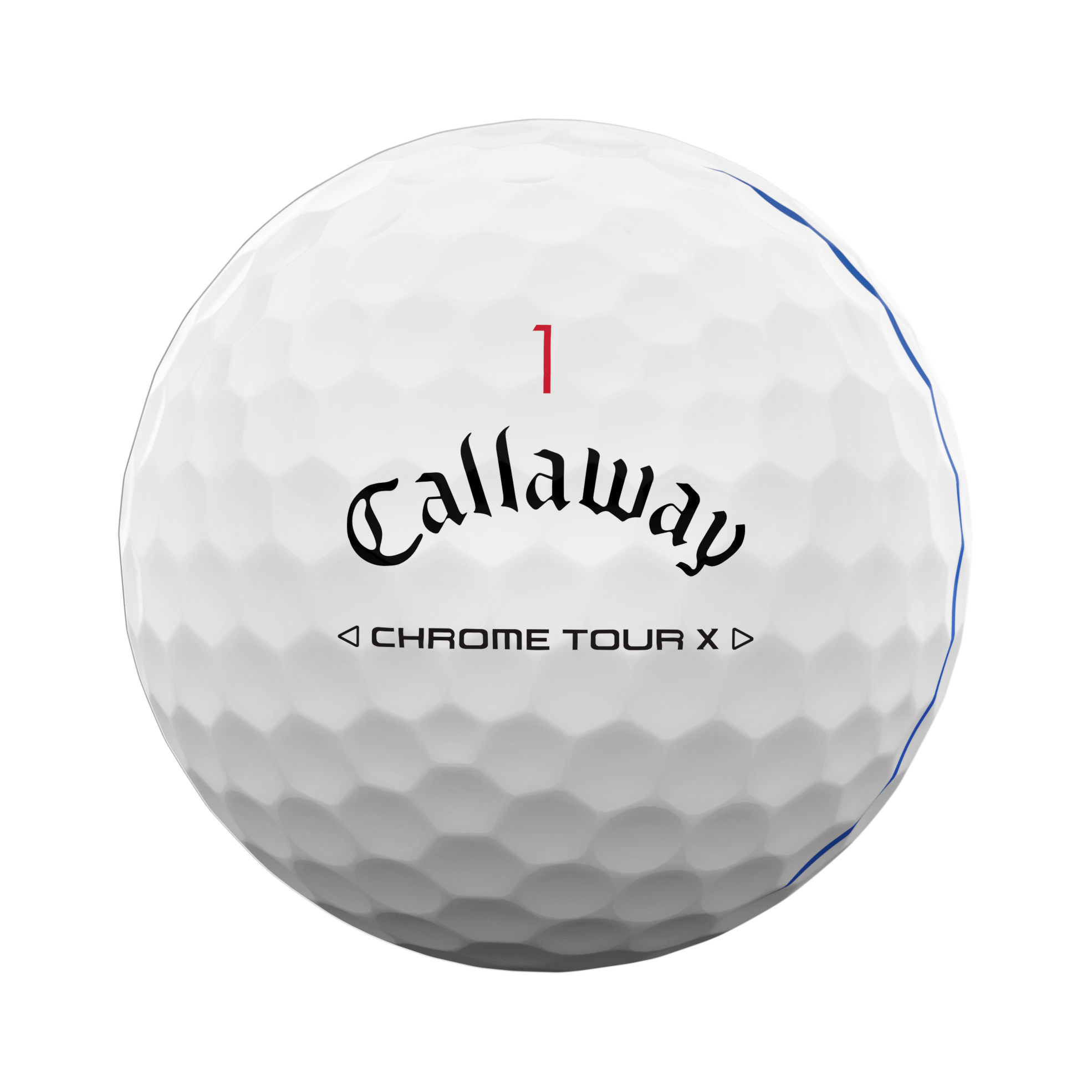 Chrome Tour X Triple Track 2024 Personalized Golf Balls