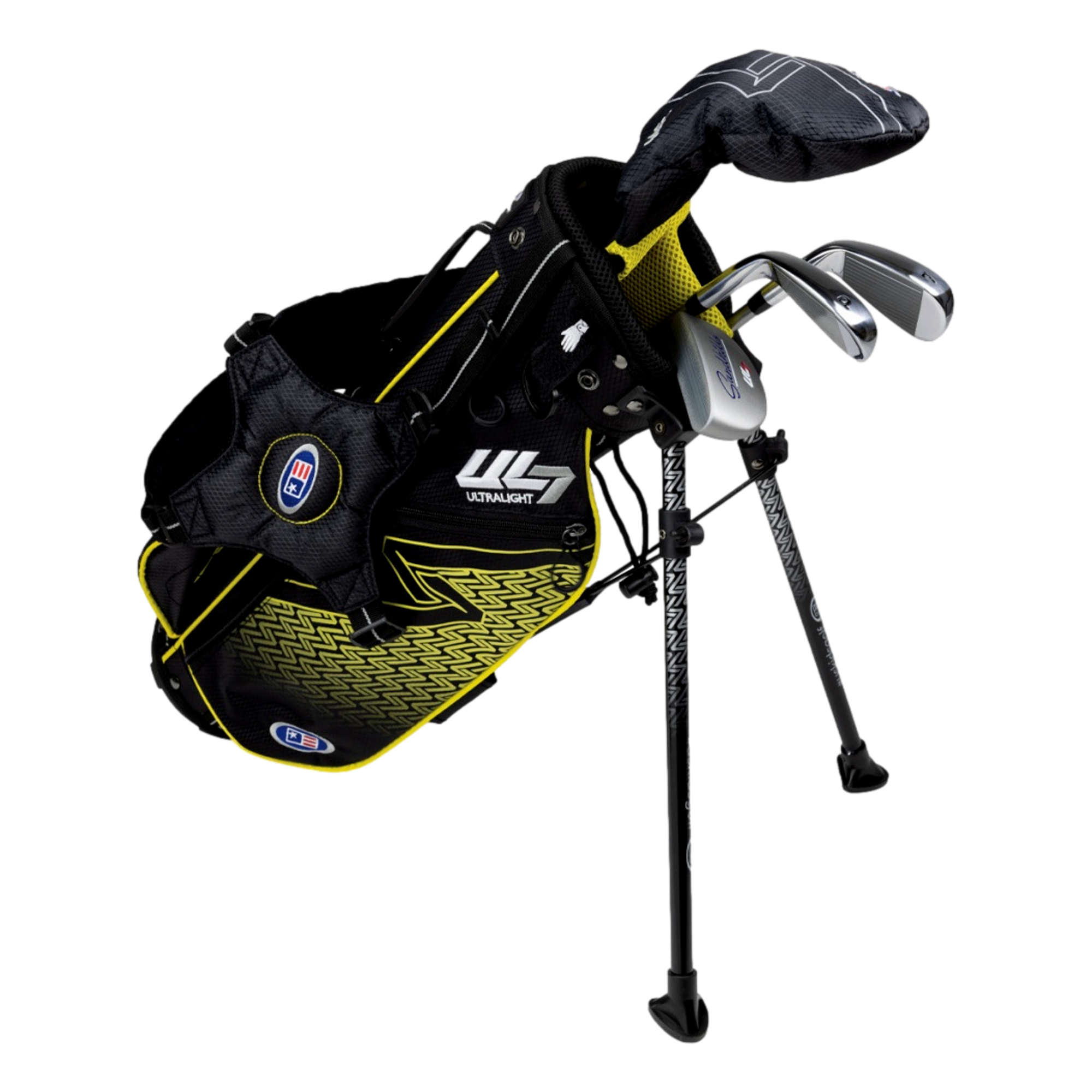 Ultralight 7 42" 4-Club Complete Set w/ Stand Bag (Player Height: 42"-45")