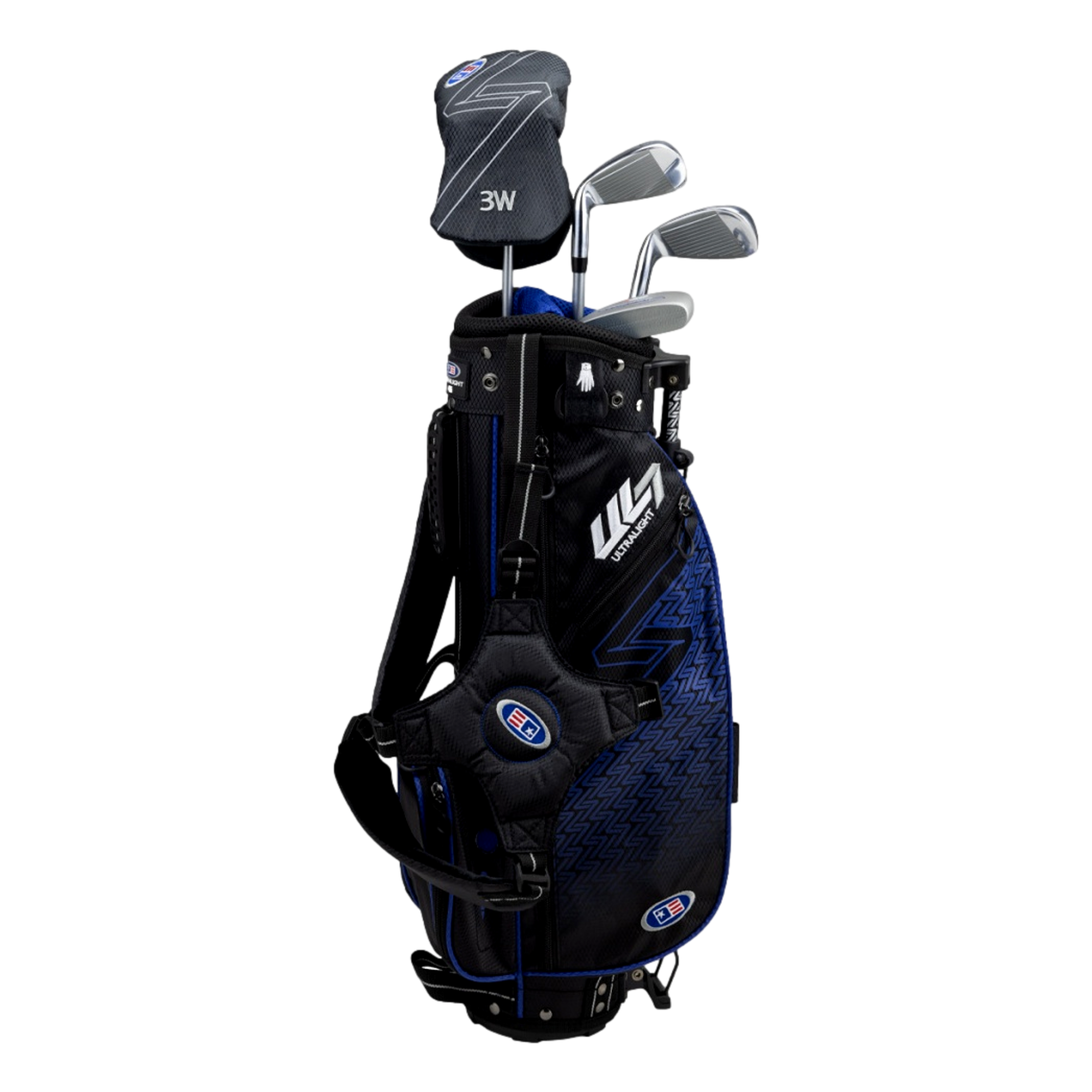 Ultralight 7 45" 4-Club Complete Set w/ Stand Bag (Player Height: 45"-48")