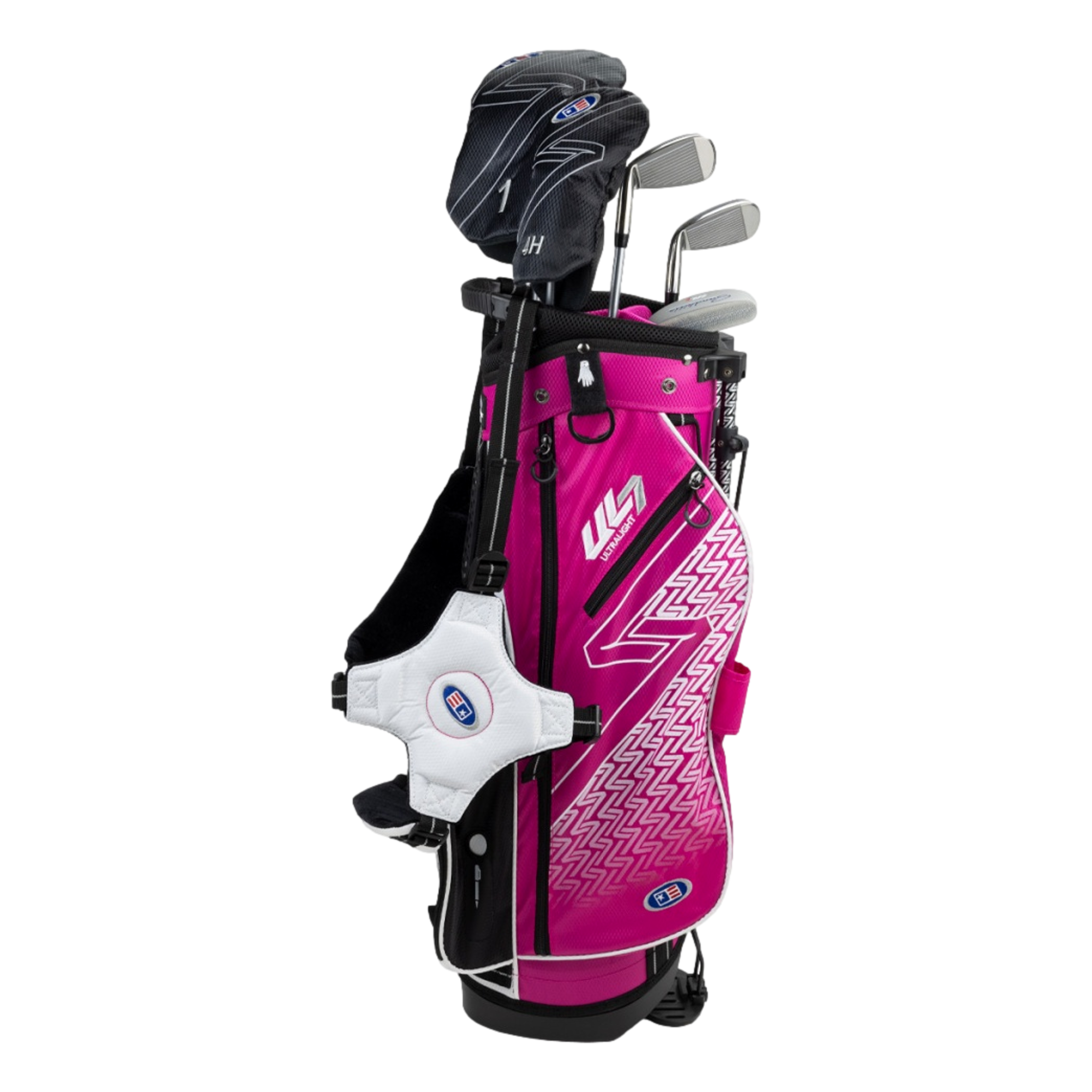 Ultralight 7 51" 5-Club Complete Set w/ Stand Bag (Player Height: 51"-54")