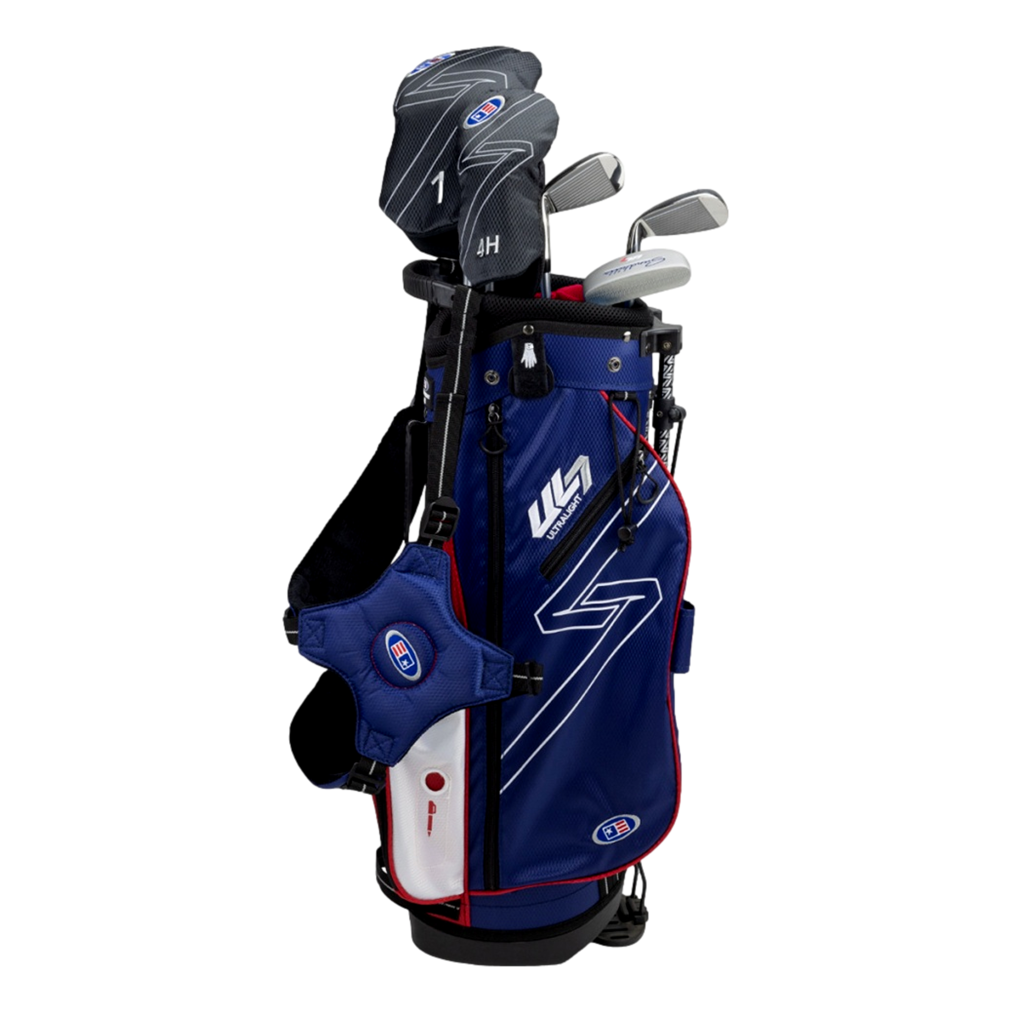 UL7 48" 5-Club Complete Set w/ Stand Bag (Player Height: 48"-51")