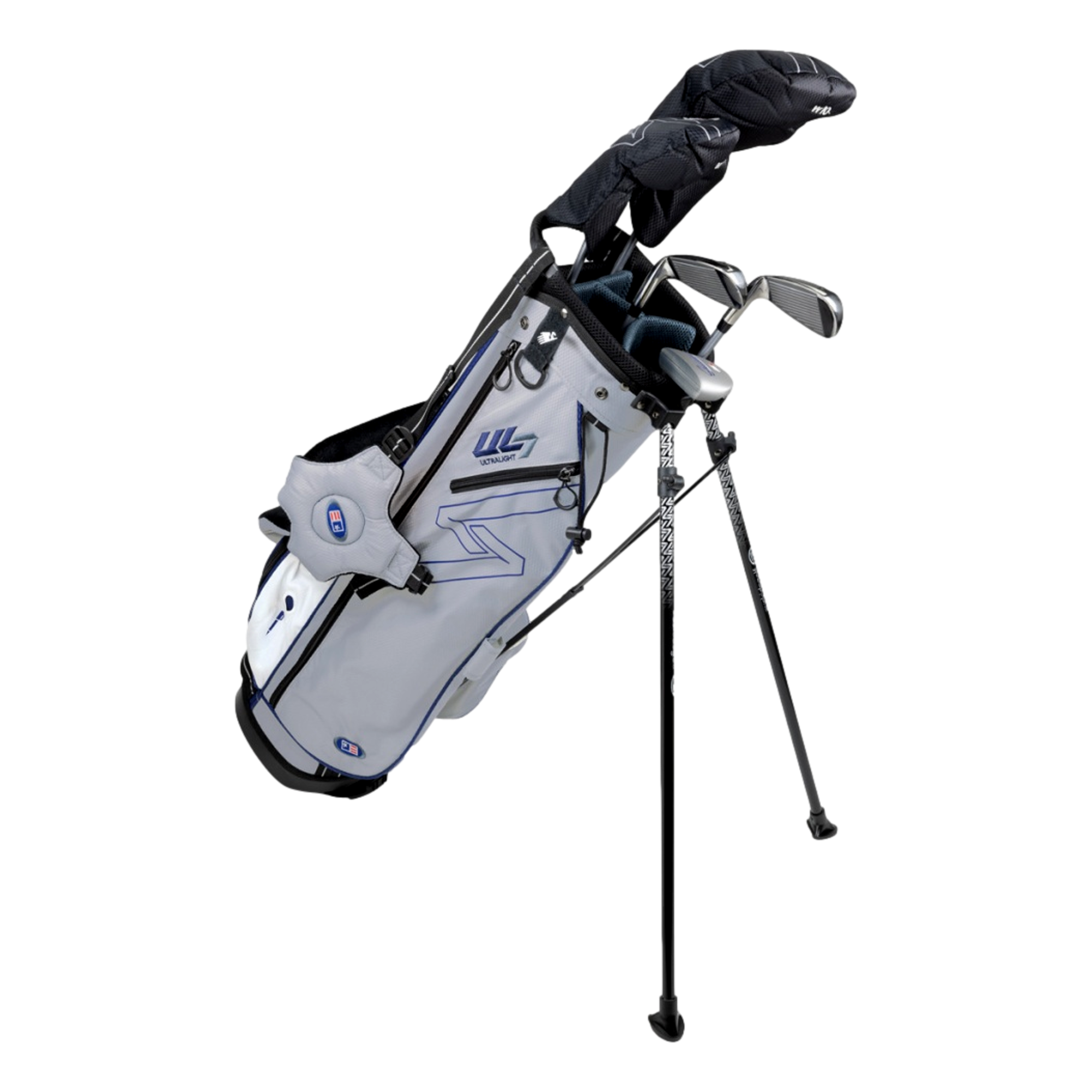 Ultralight 7 60" 5-Club Complete Set w/ Stand Bag (Player Height: 60"-63")