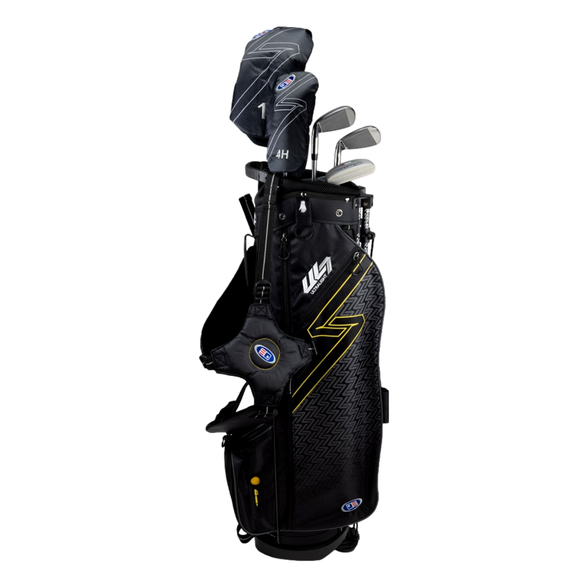 Ultralight 7 63" 5-Club Complete Set w/ Stand Bag (Player Height: 63"-66")