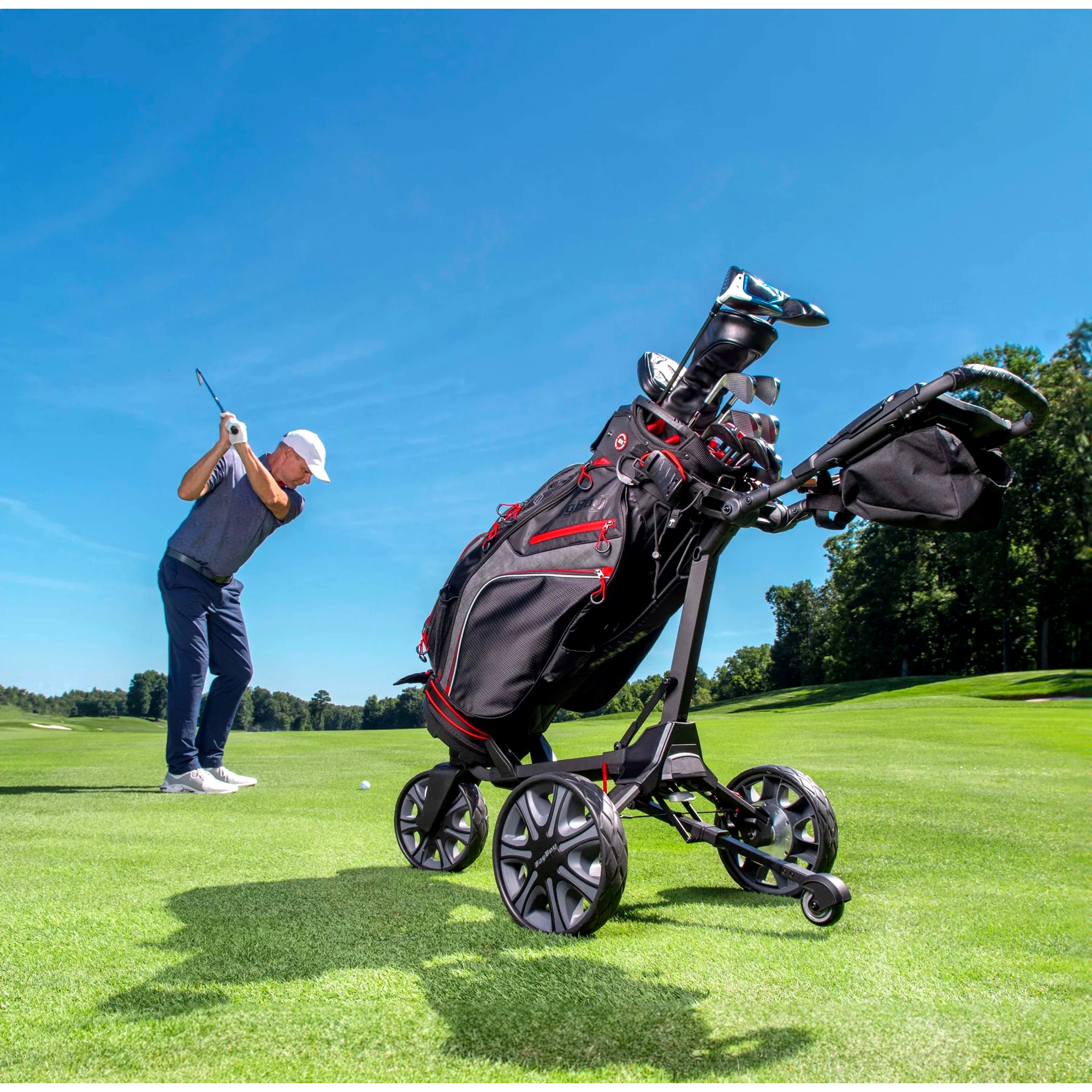 Volt Electric Push Cart