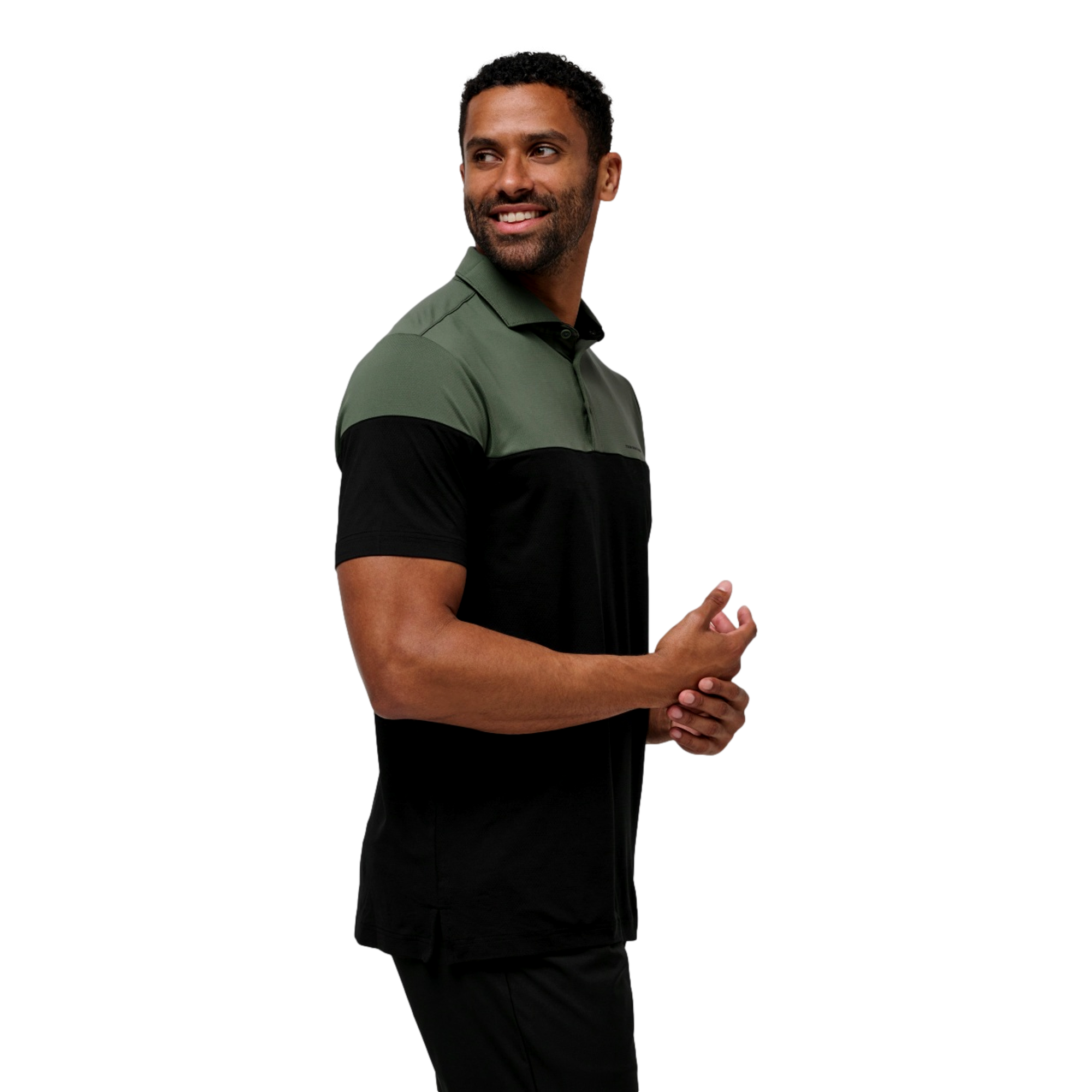 Heater Pro Colorblock Men's Short Sleeve Golf Polo Shirt