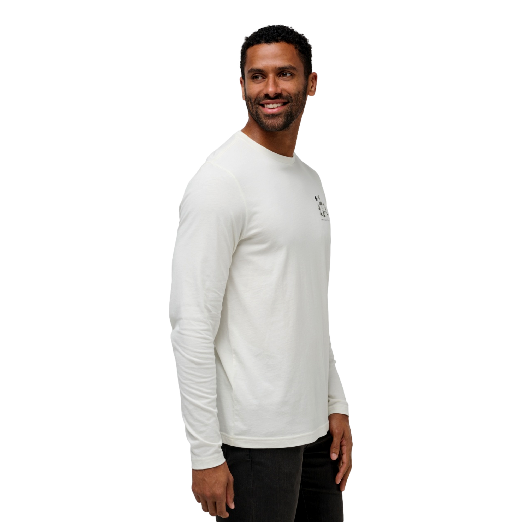 Rolling Waves Long Sleeve Men's Golf T-Shirt
