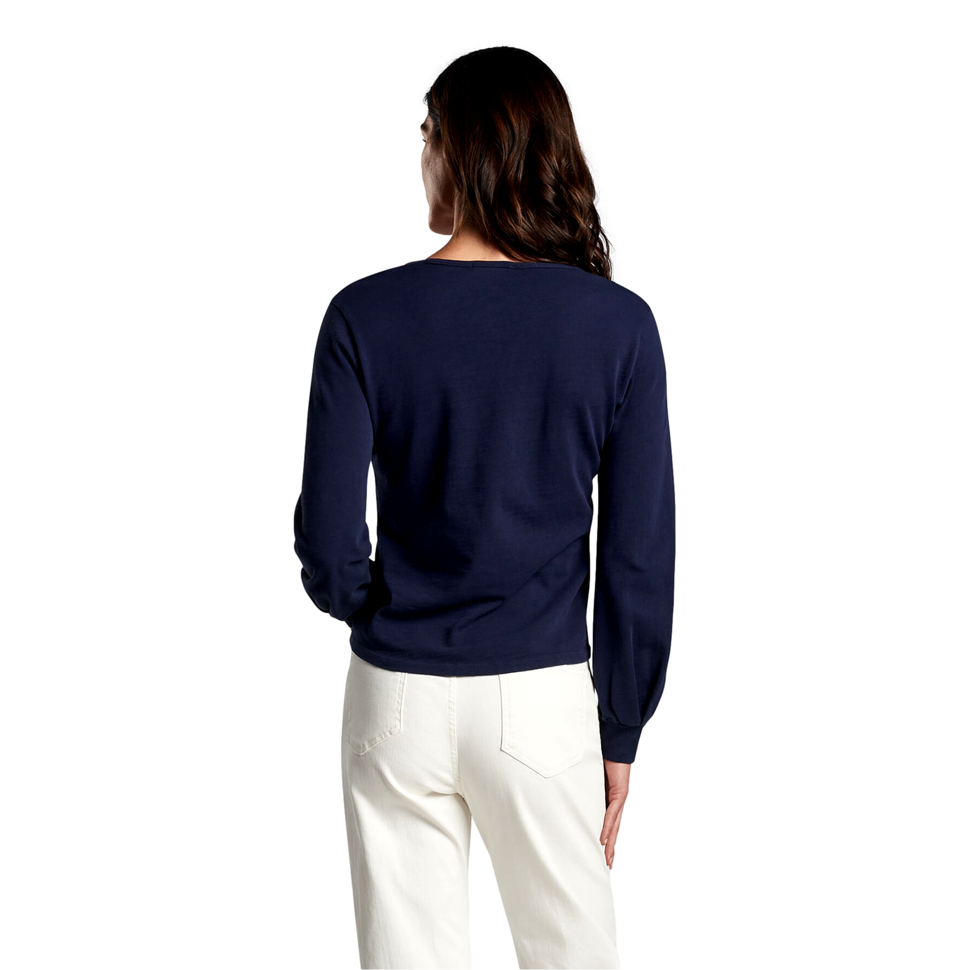 Kate Scoop Neck Long Sleeve Tee Shirt