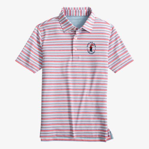 Harty Jr. Striped Jersey Performance Polo