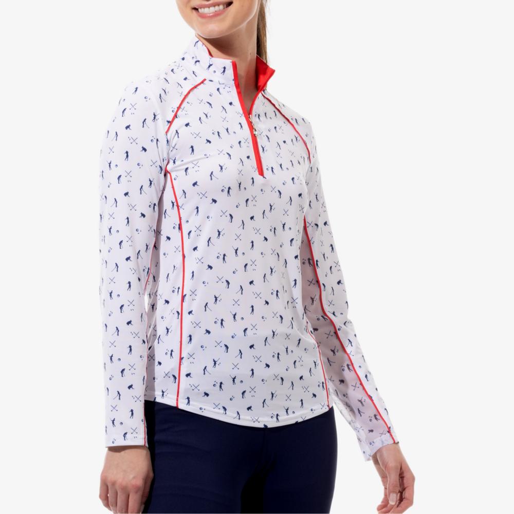 SolCool A Putt Above Quarter Zip Pull Over