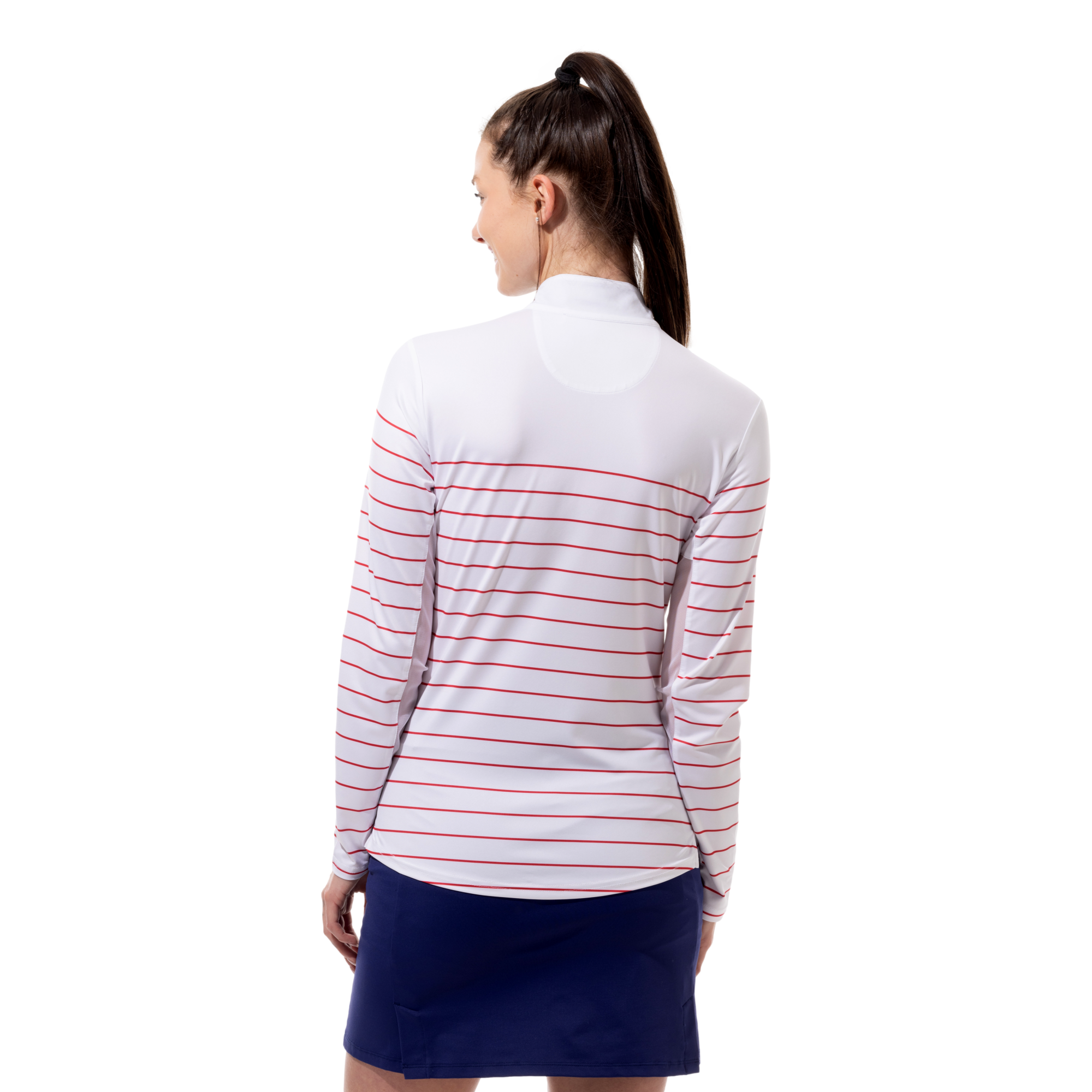 SanSoleil Solcool Old Glory Quarter Zip Pull Over | PGA TOUR