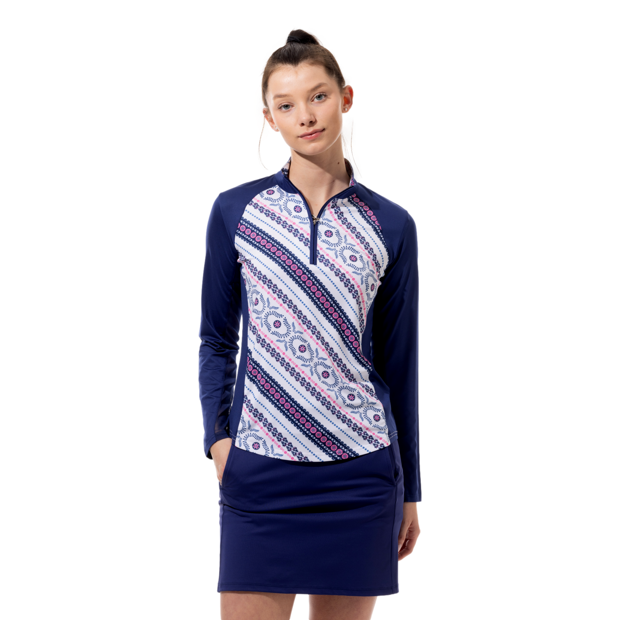 SolCool Destiny Quarter Zip Pull Over