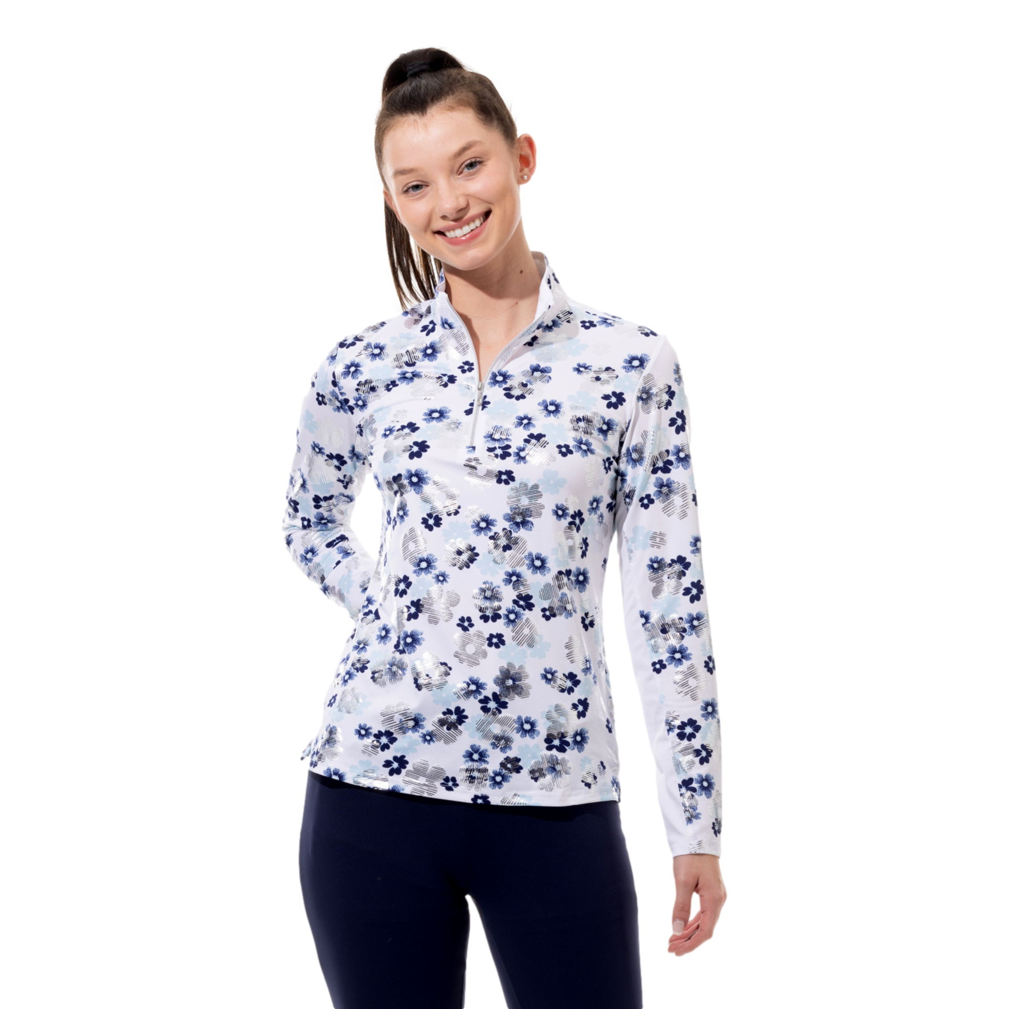 SolShine Maisy Quarter Zip Pull Over