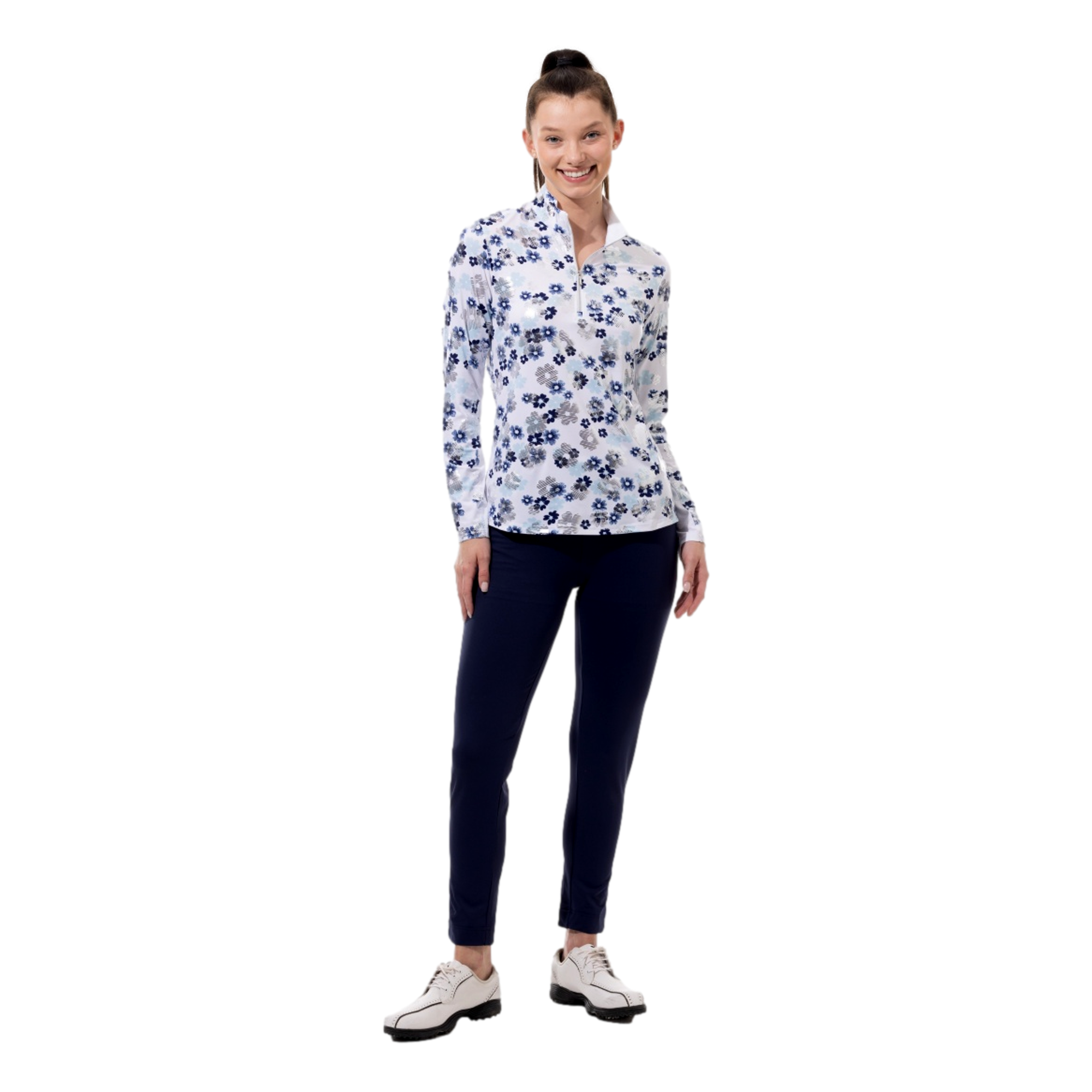 SolShine Maisy Quarter Zip Pull Over