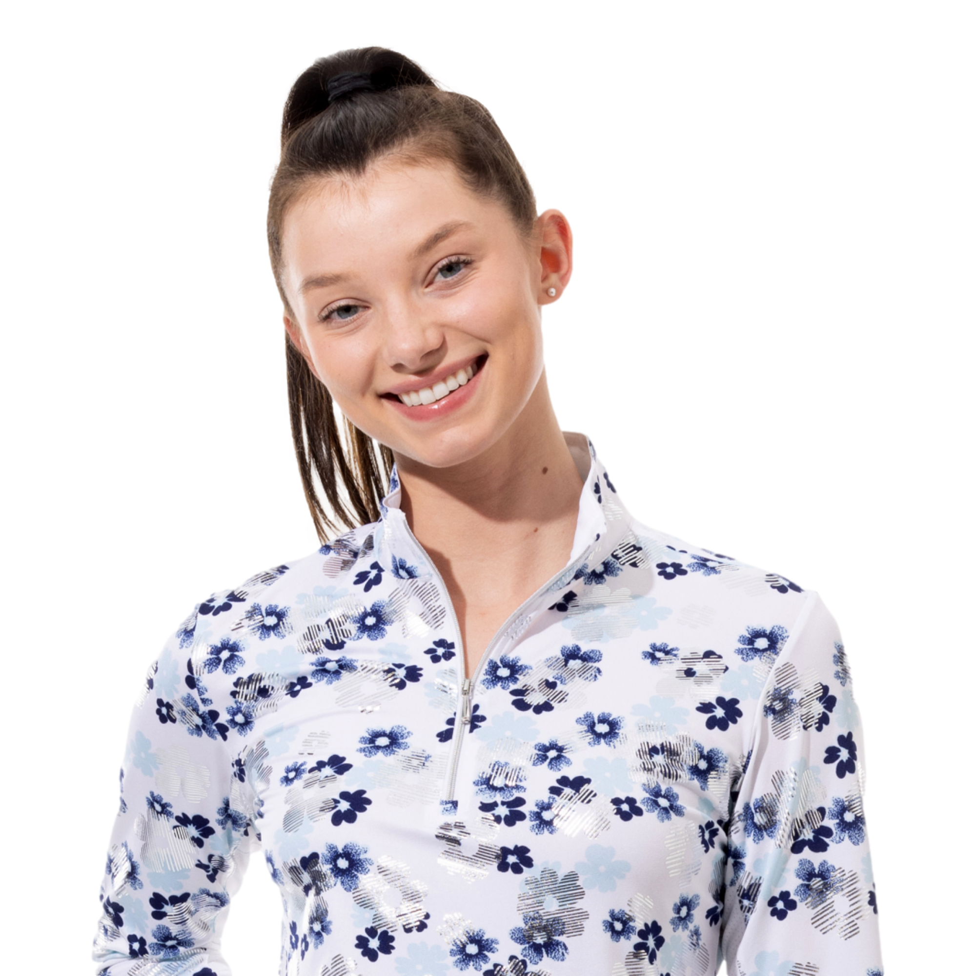 SolShine Maisy Quarter Zip Pull Over