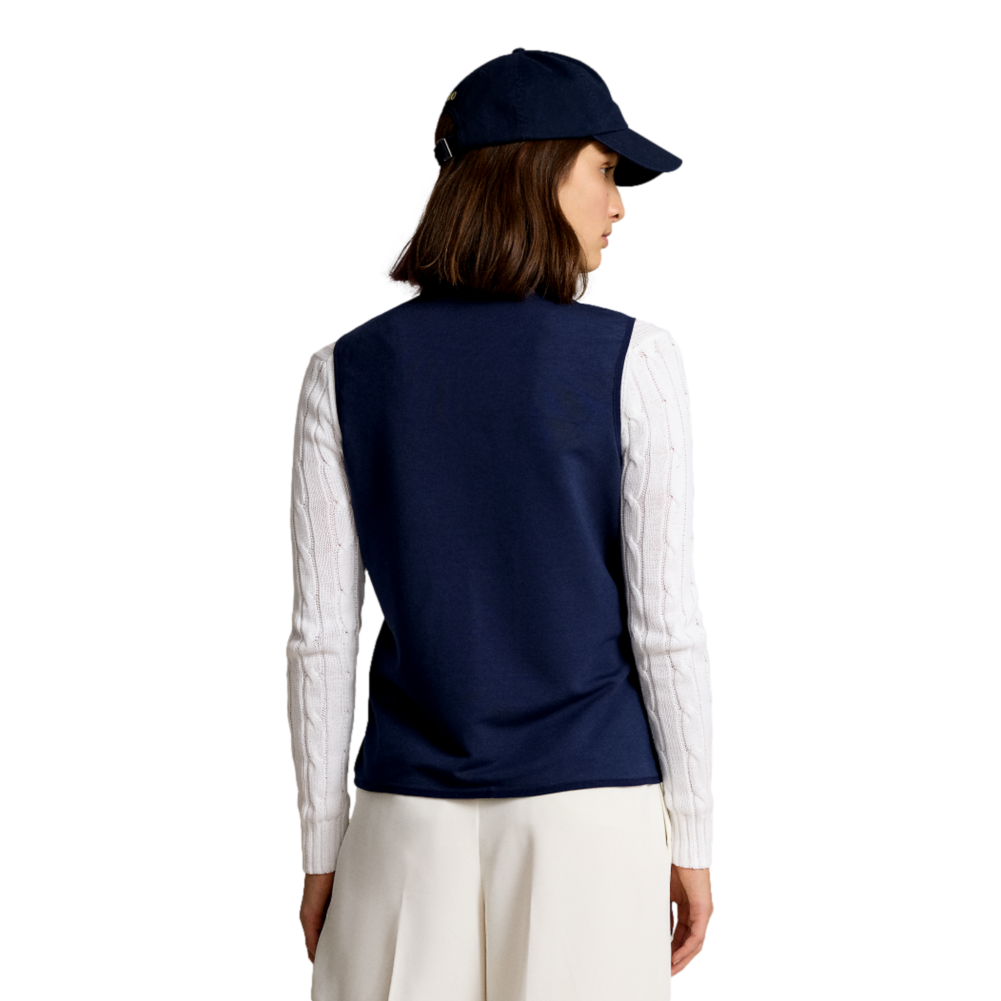 Performance Nylon Full-Zip Sleeveless Vest