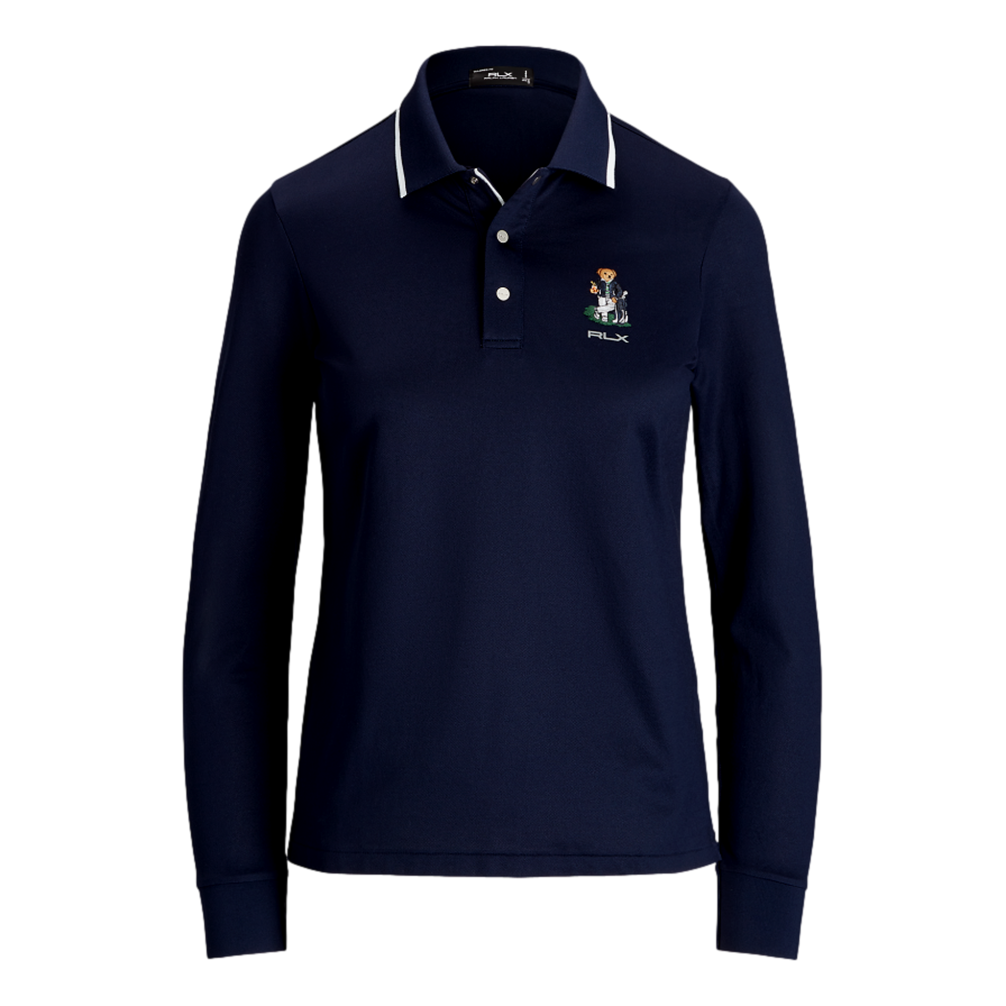 Long Sleeve Tour Pique Bear Polo | PGA TOUR Superstore
