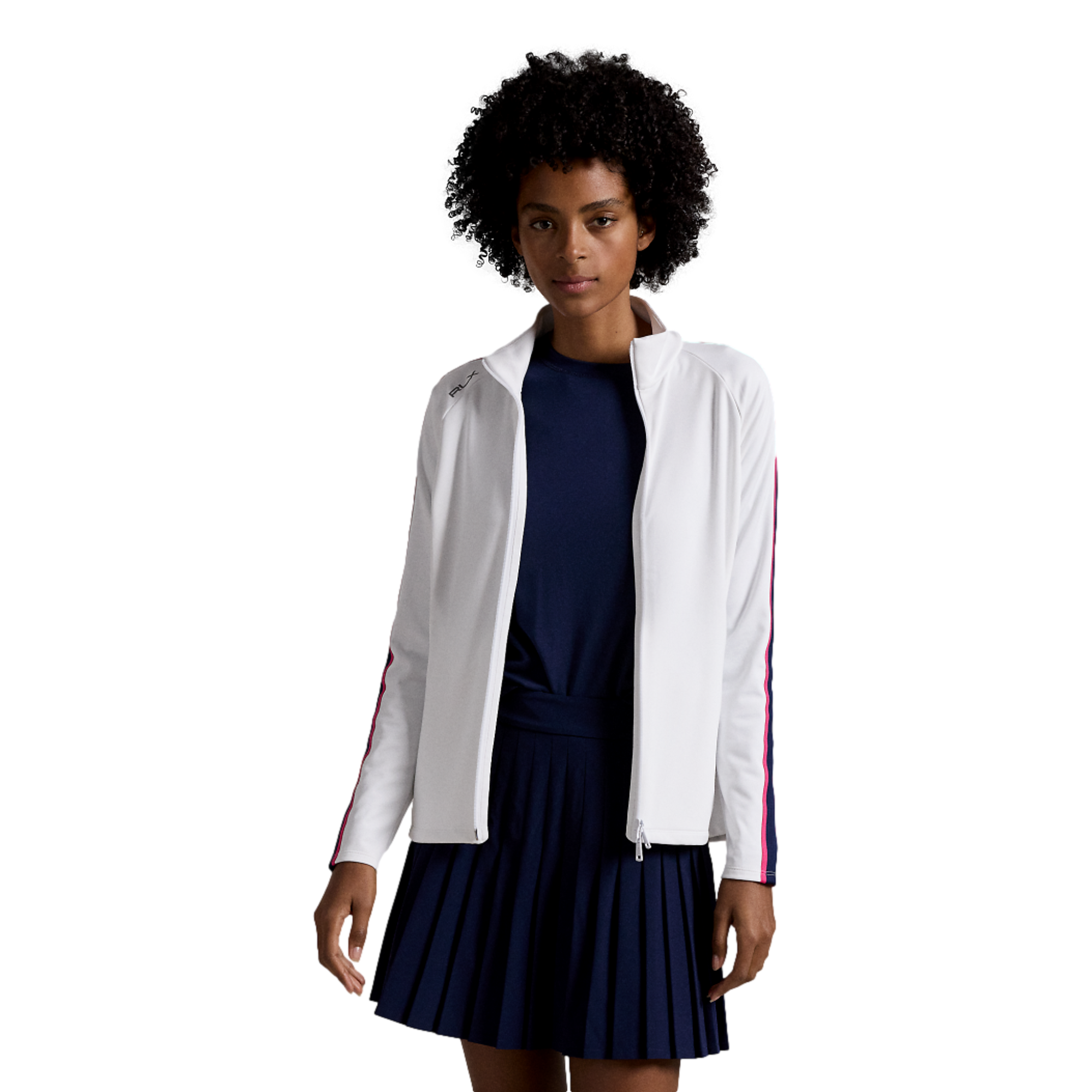Women's Interlock Mock-Neck Full-Zip Jacket