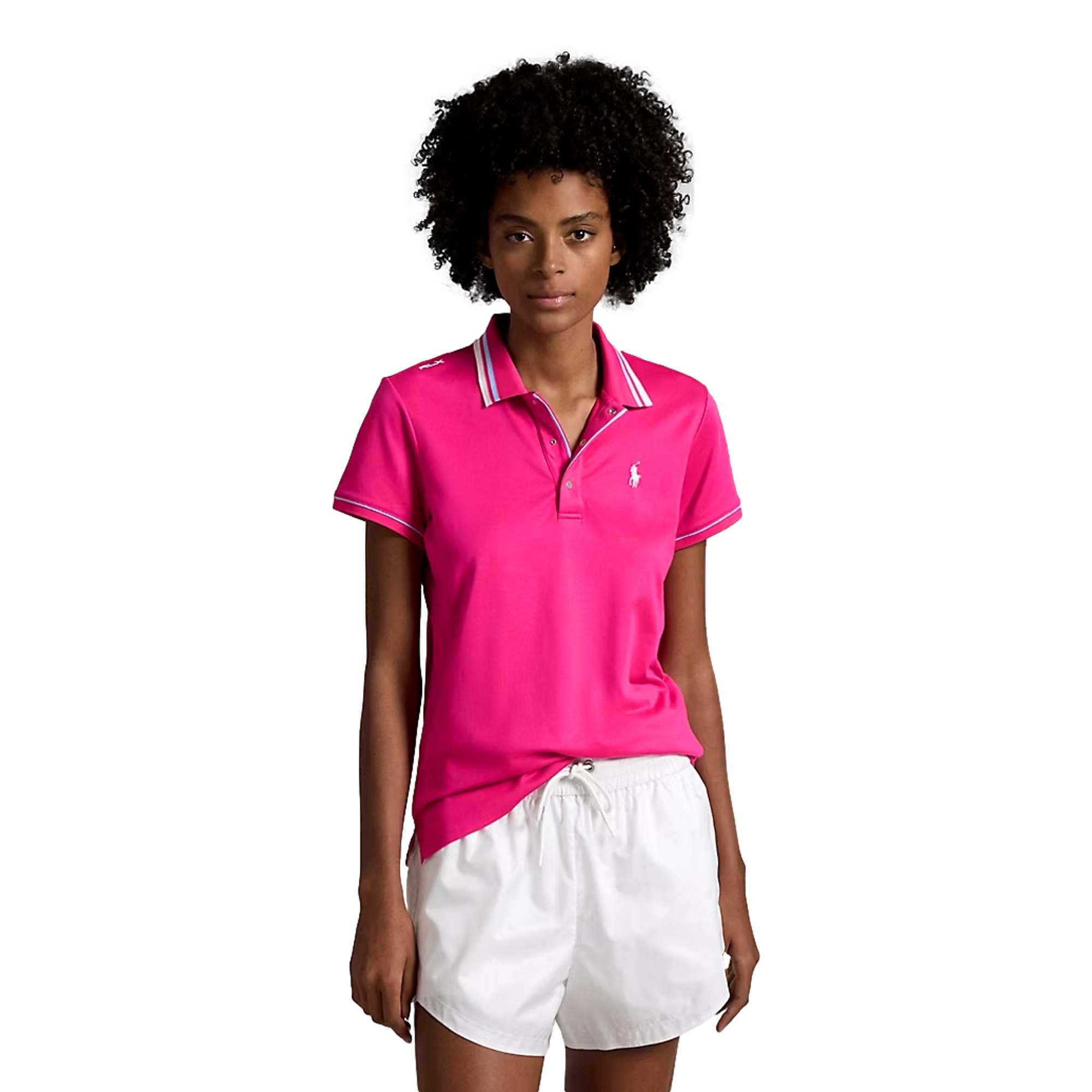 Tailored Fit Jersey Polo Short Sleeve Shirt