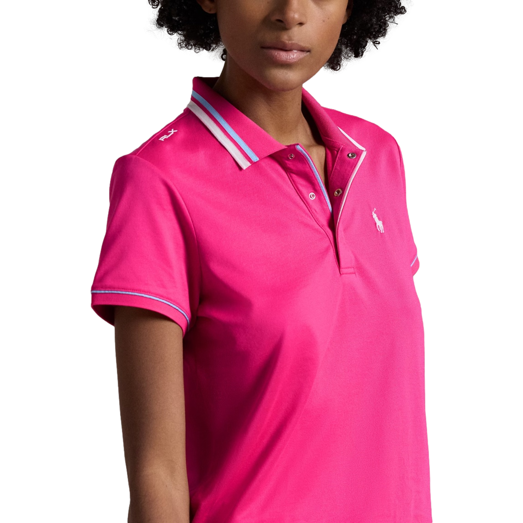 Tailored Fit Jersey Polo Short Sleeve Shirt