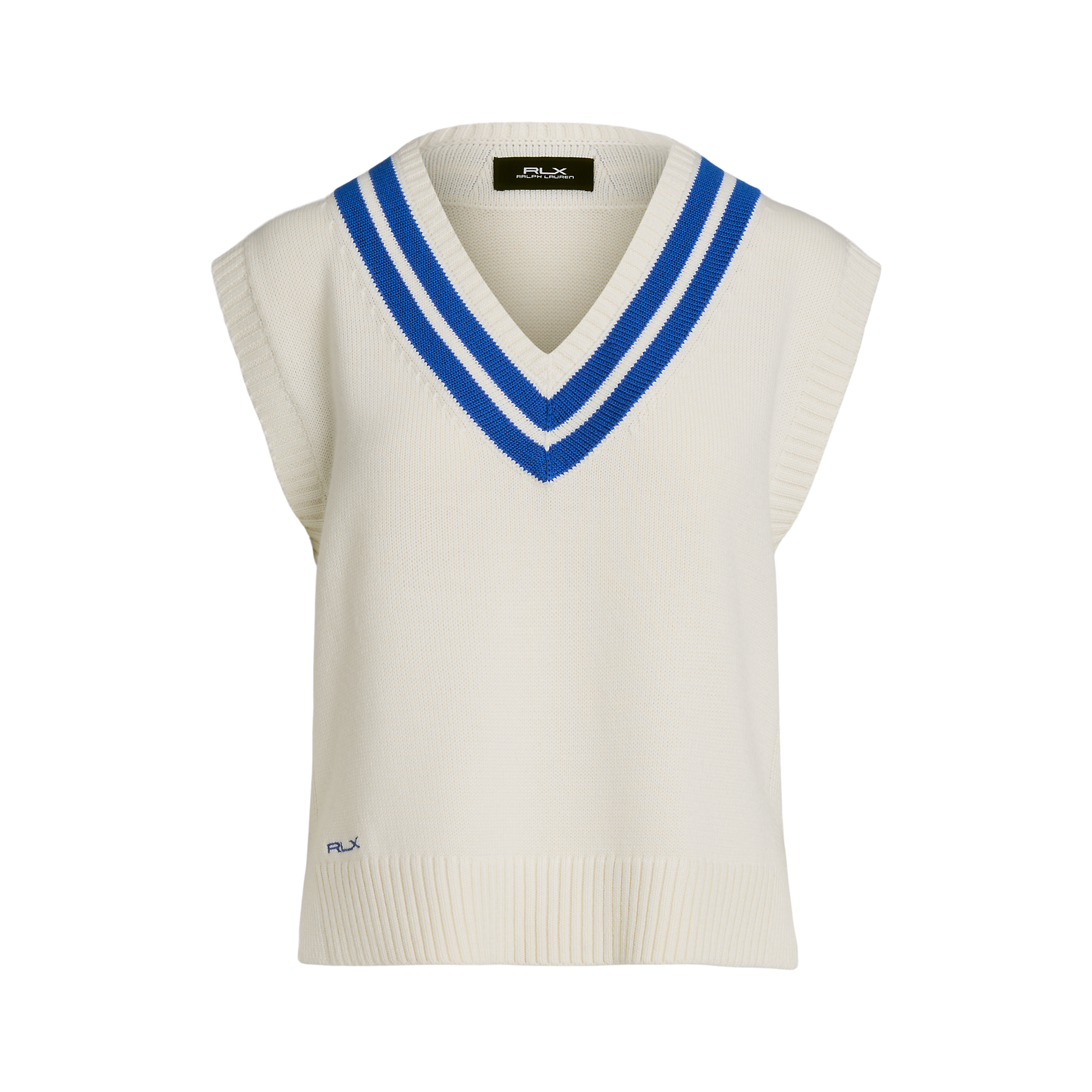 トップス THE RERACS V NECK PULLOVER KNIT VEST Women's Cotton-Blend Cricket V-Neck Sweater Vest | PGA TOUR Superstore