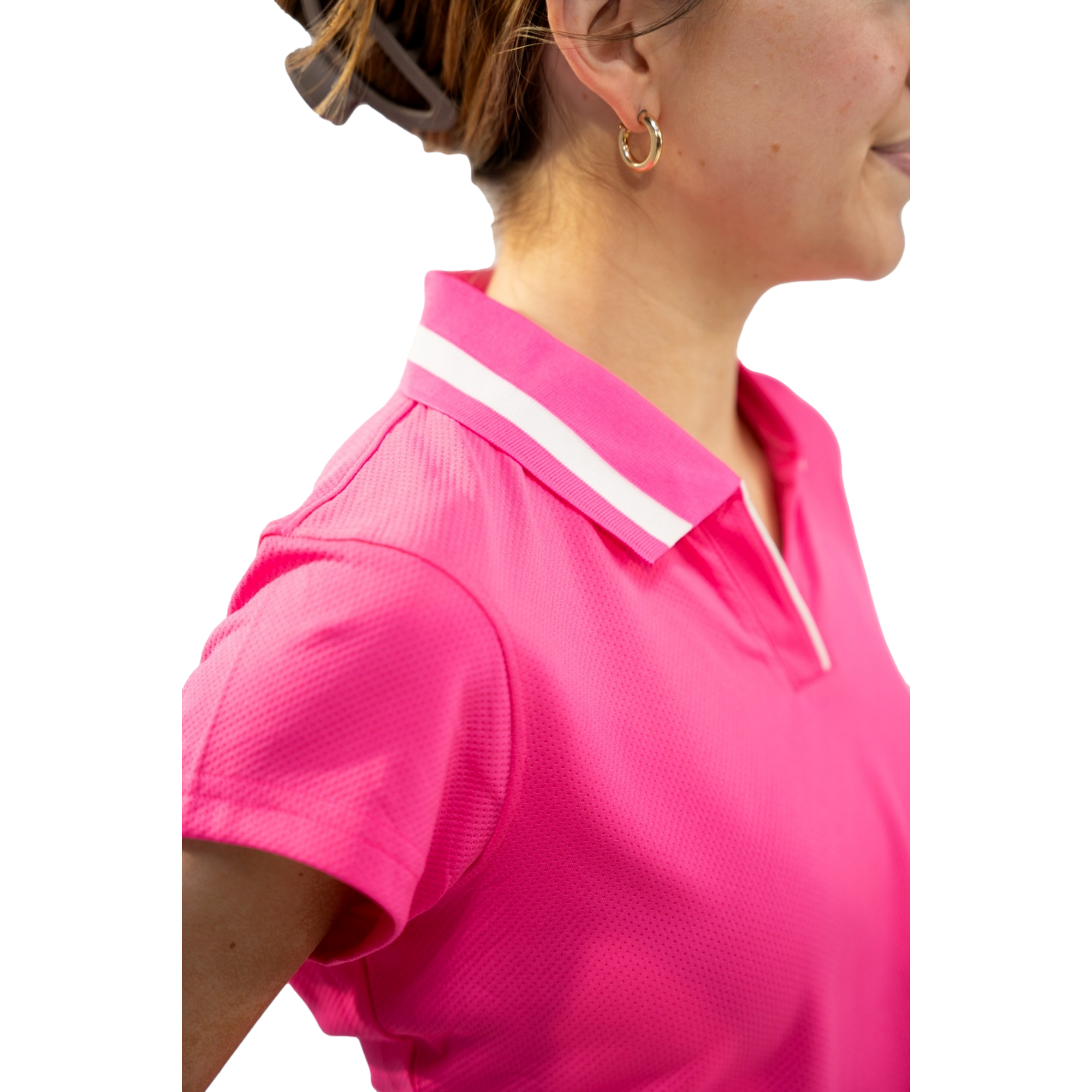 Cap Sleeve Women's Short Sleeve Golf Polo Shirt