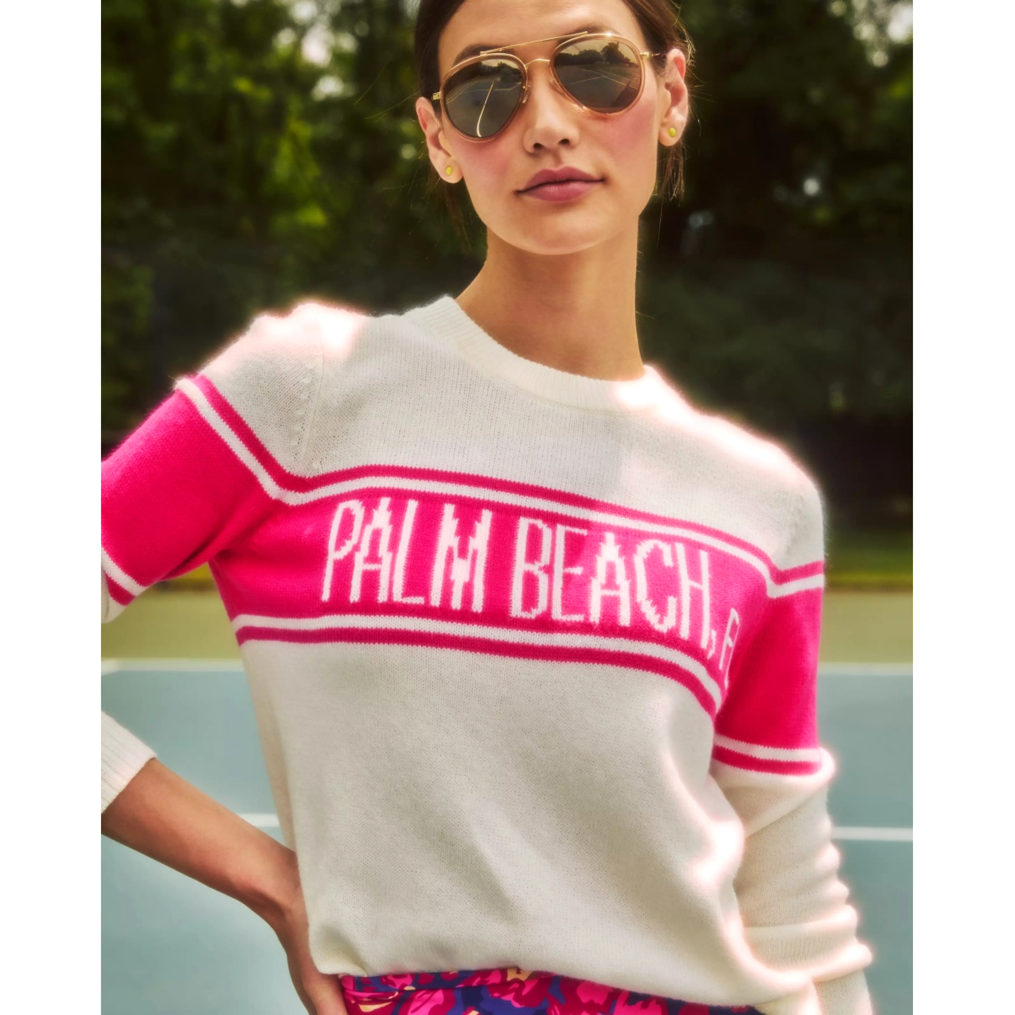 Women's Kelsa Palm Beach Knit Sweater