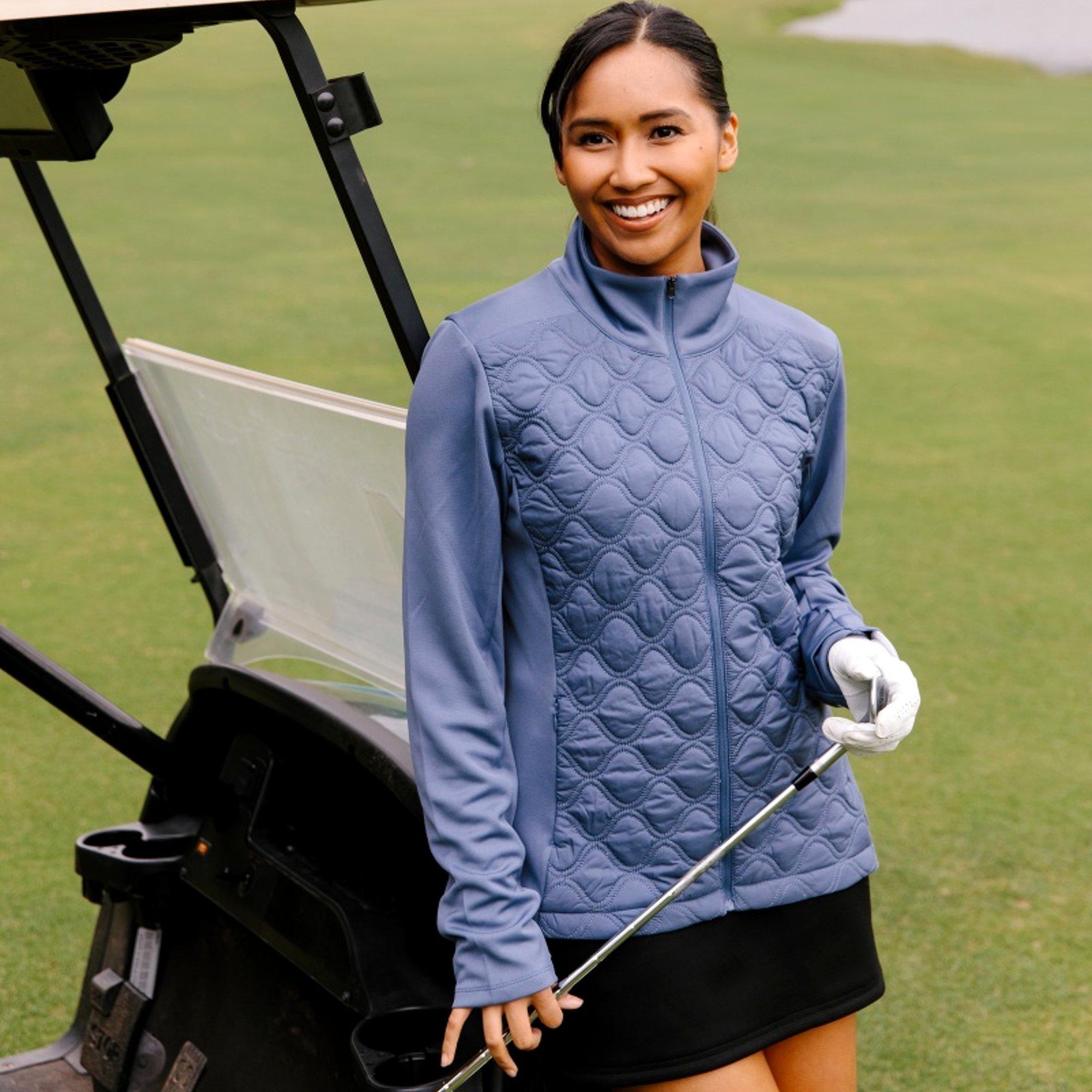 Pebble Beach Women's Quilted Full-Zip Jacket PGA TOUR Superstore