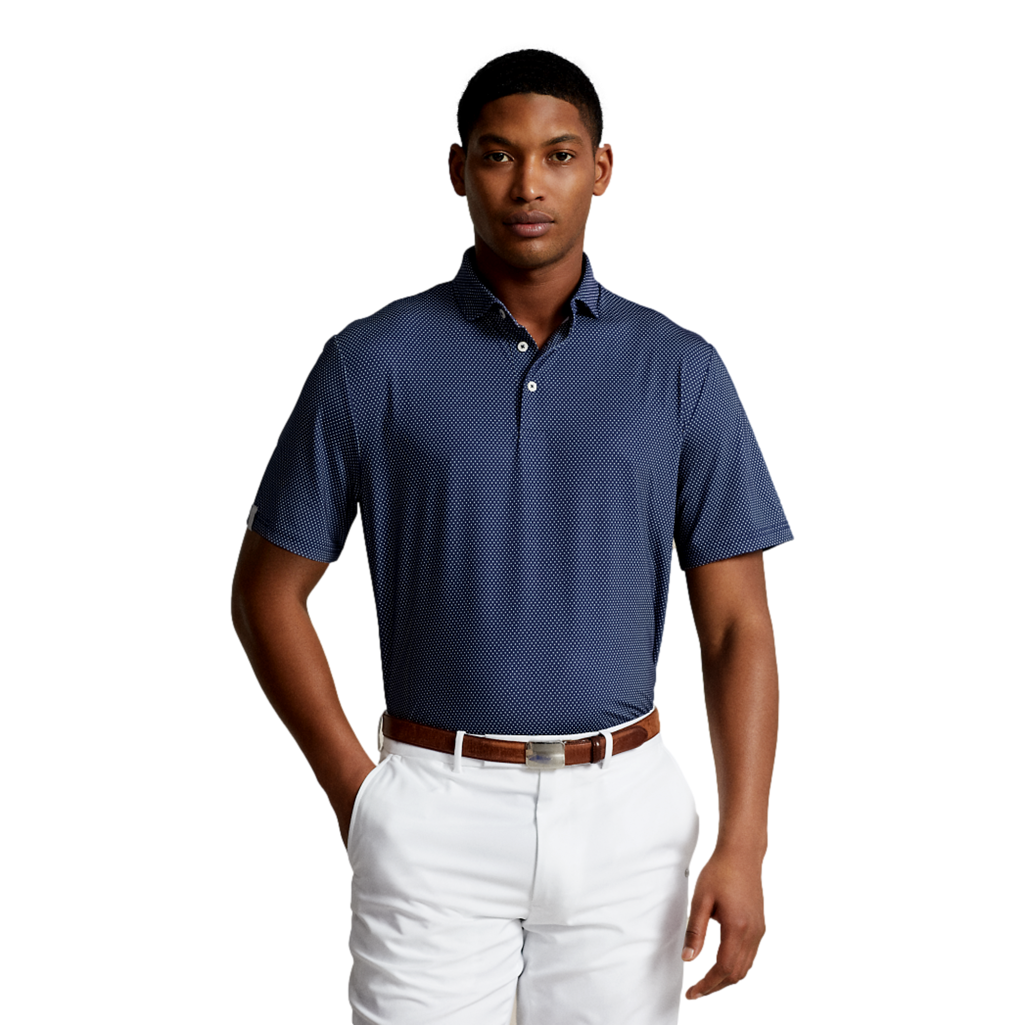 Classic Fit Performance Men's Short Sleeve Golf Polo Shirt