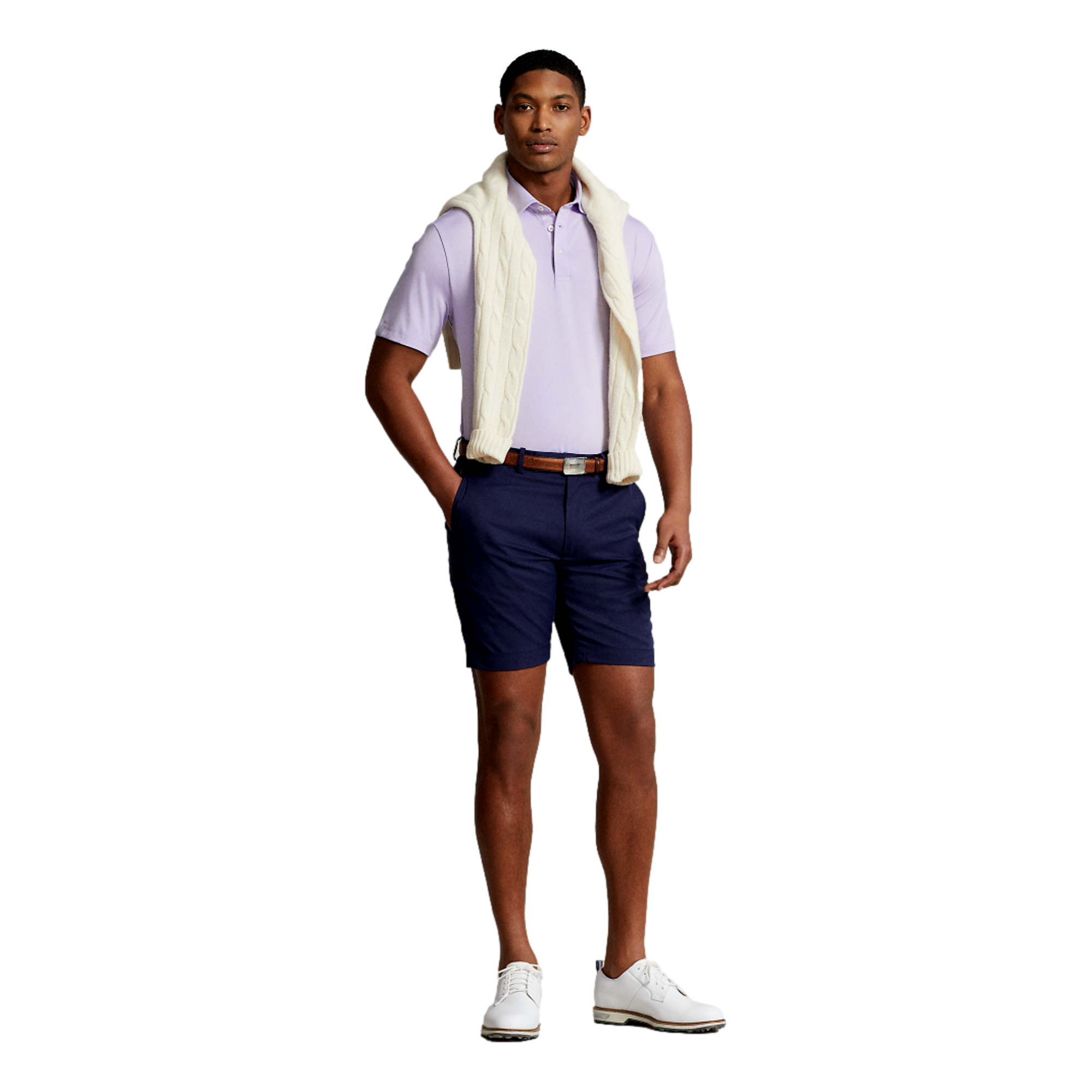 Classic Fit Performance Men's Short Sleeve Golf Polo Shirt