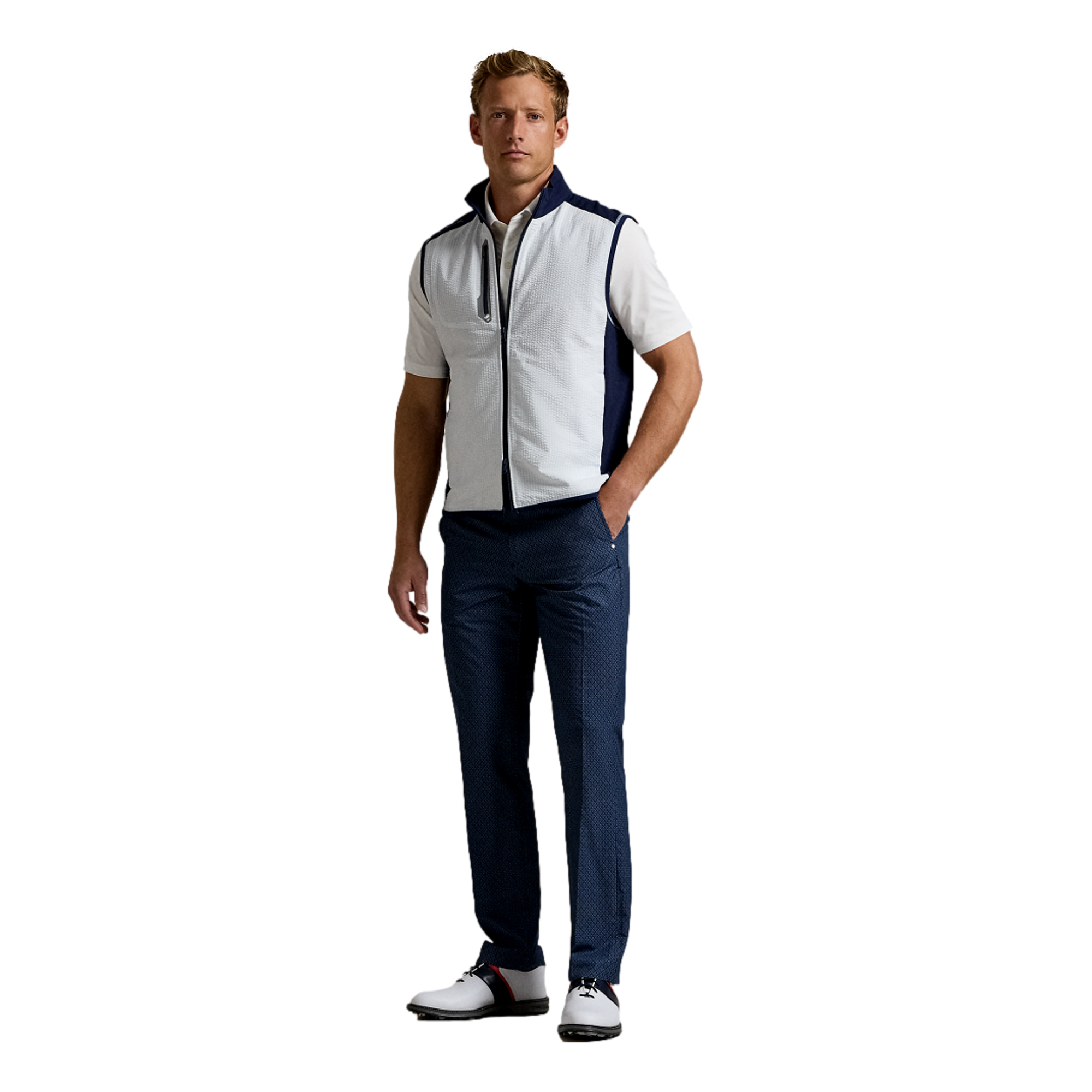 RLX Golf Hybrid Full-Zip Tech Terry Vest | PGA TOUR Superstore