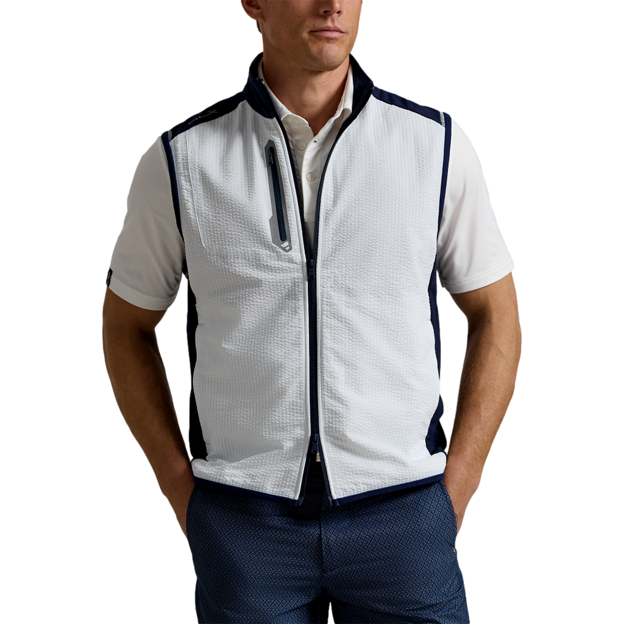RLX Golf Hybrid Full-Zip Tech Terry Vest | PGA TOUR Superstore