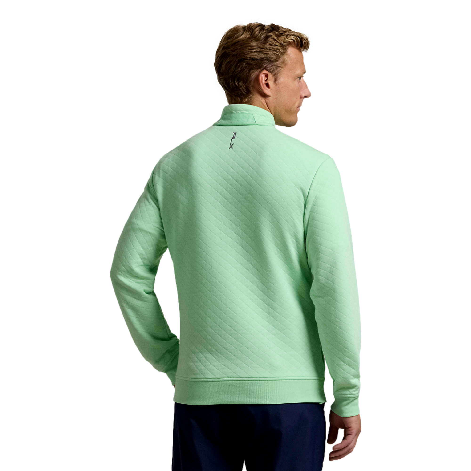 RLX Golf Quilted Double Knit Quarter Zip Pull Over | PGA TOUR