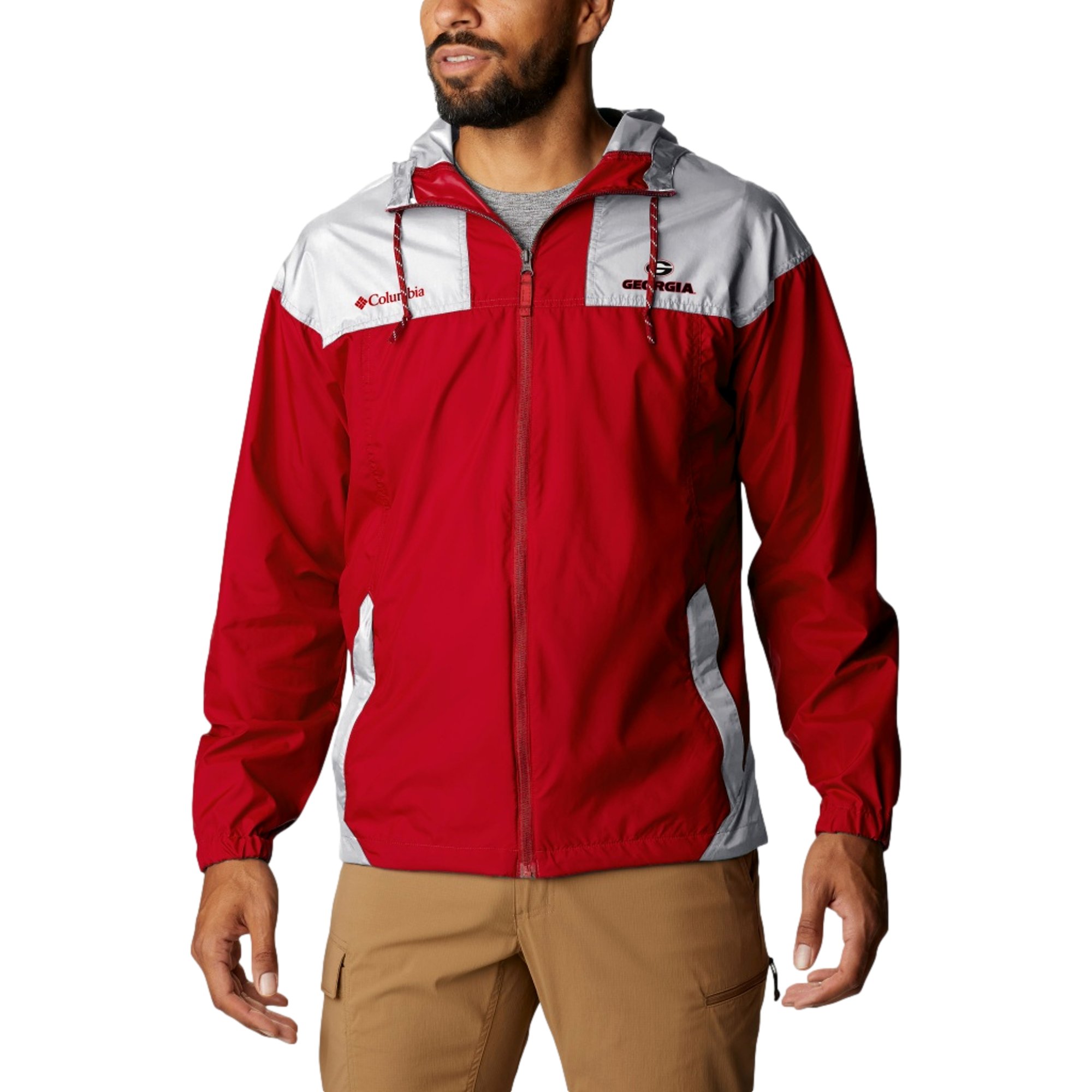 Georgia bulldogs windbreaker store