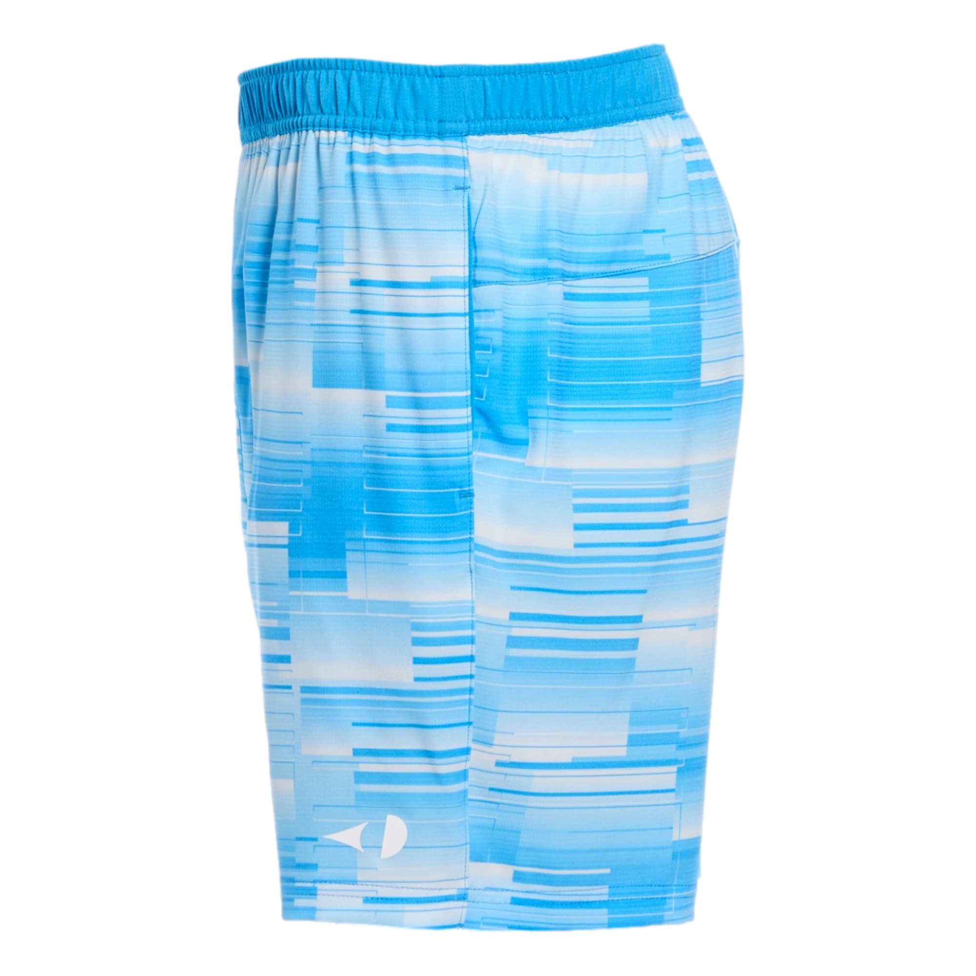 7" Linear Blocked Camo Short