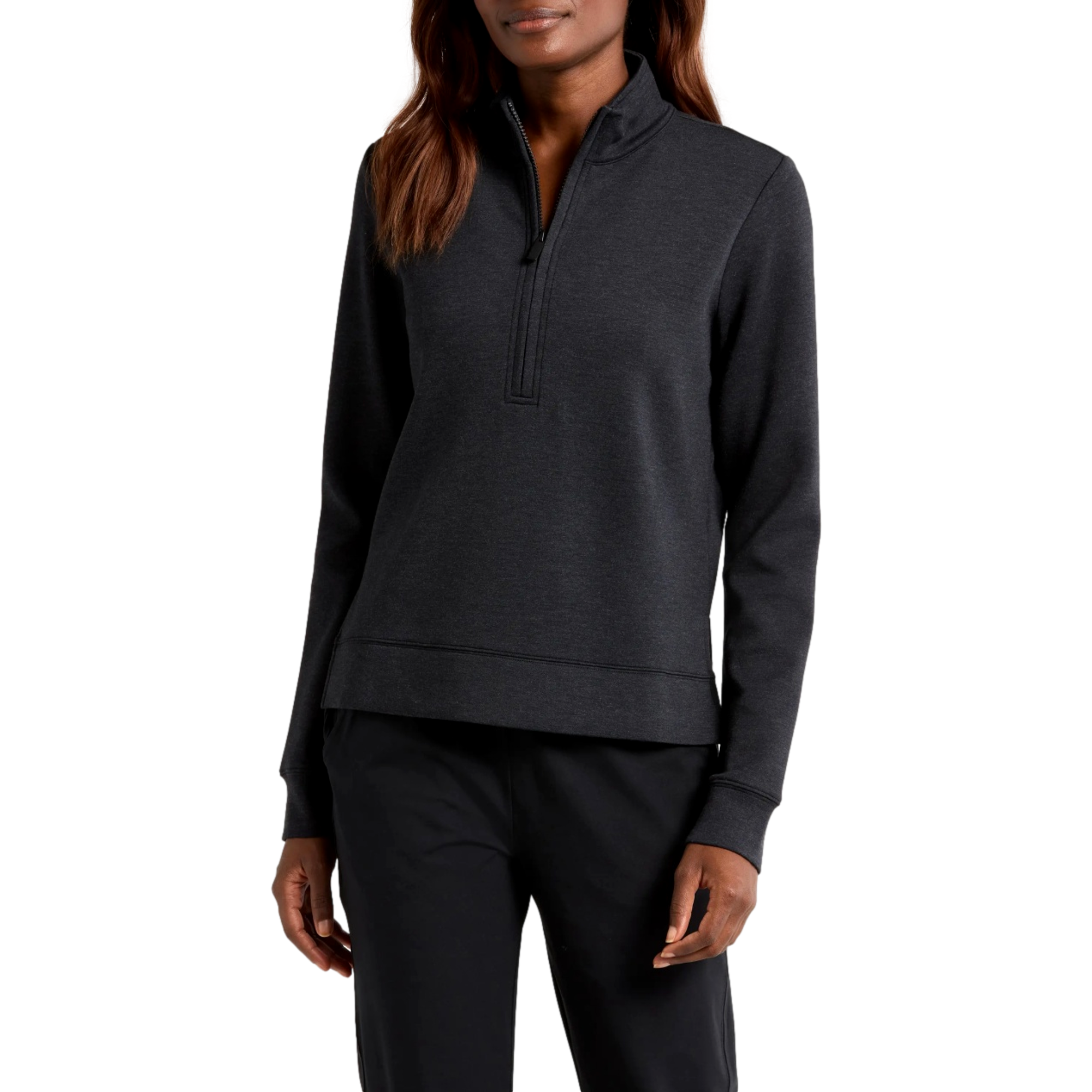 Women's Solid Quarter Zip