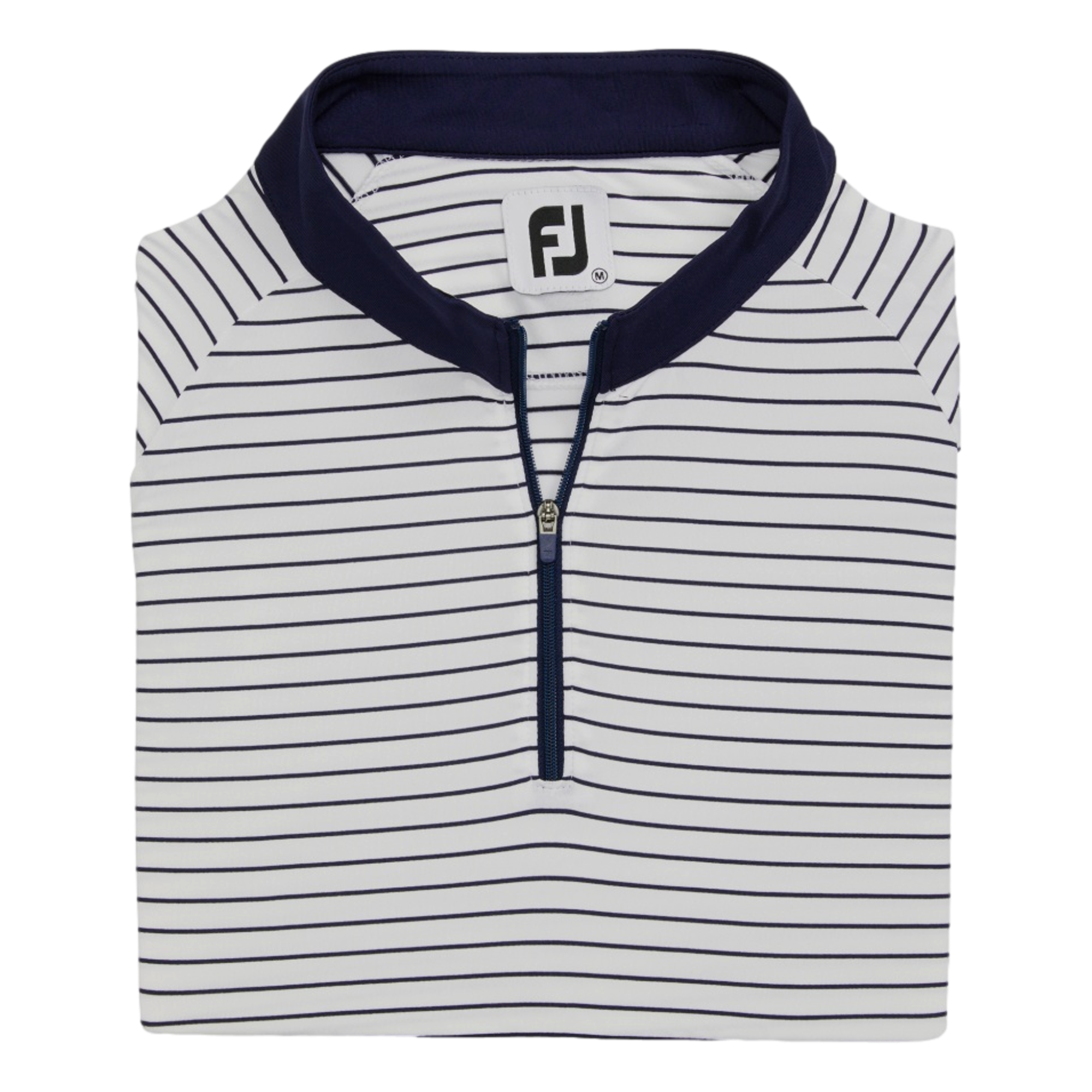 Striped Sun Protection Quarter-Zip Pullover