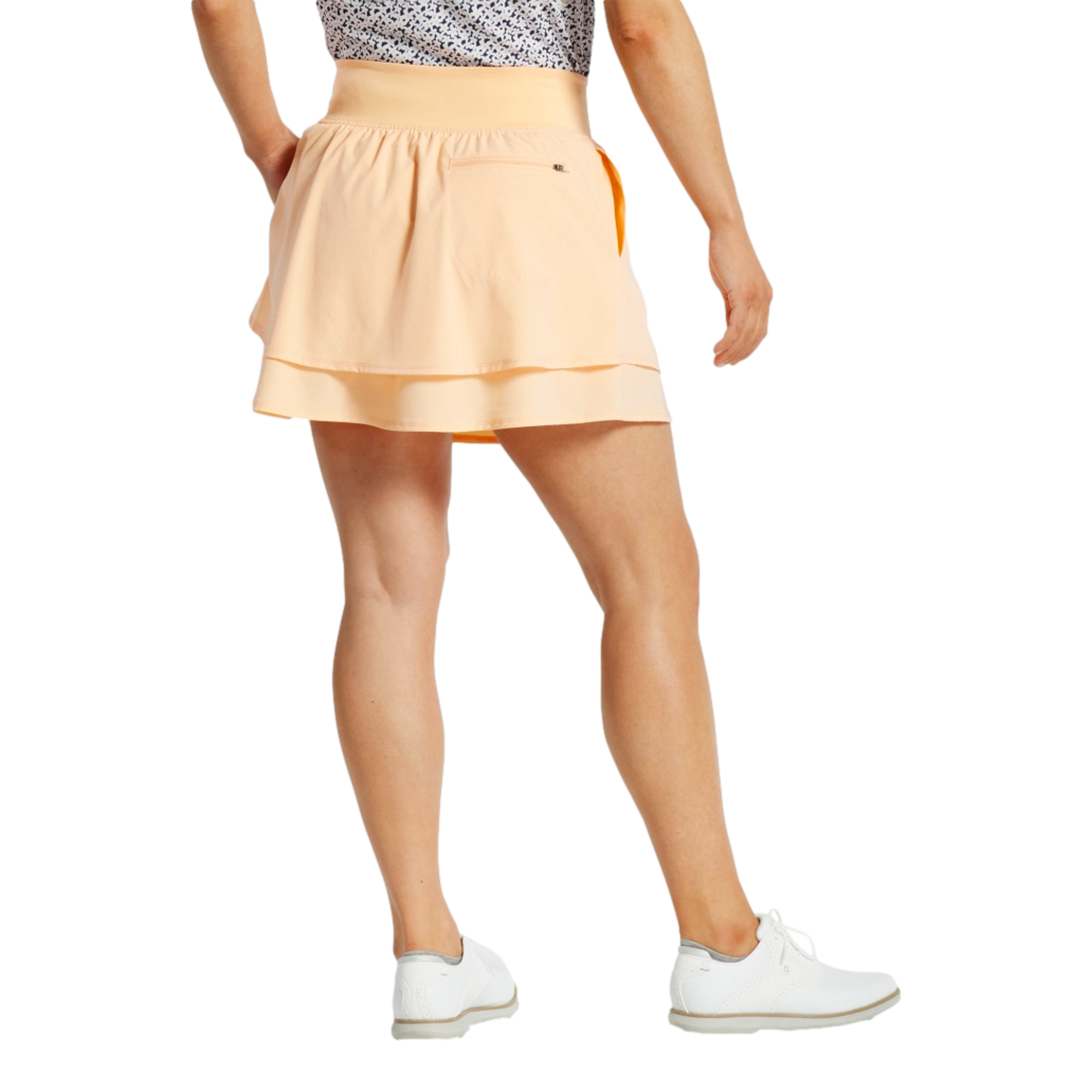 Lightweight Woven Tiered Women's Golf Skirt