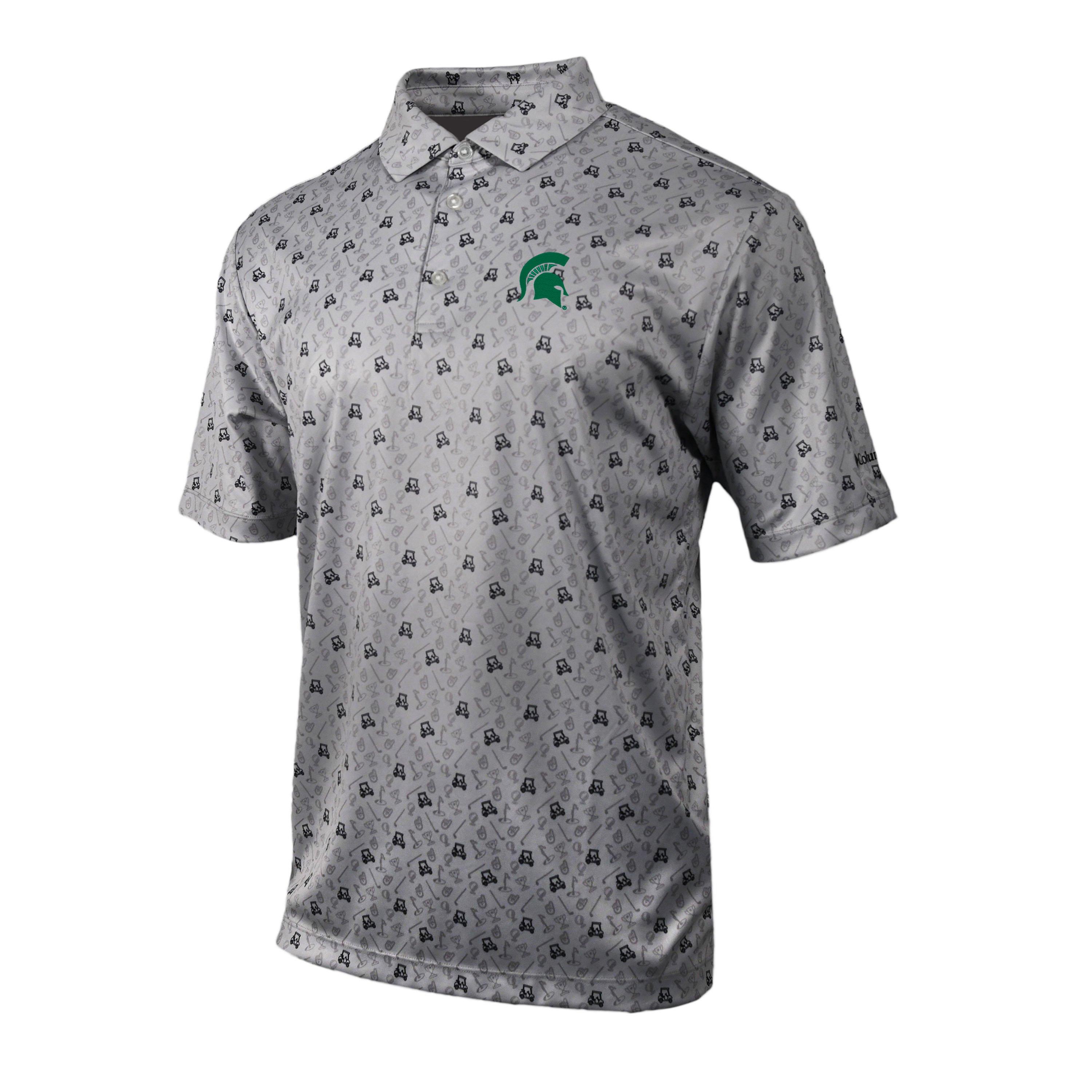 Michigan State Prodigy Print Polo