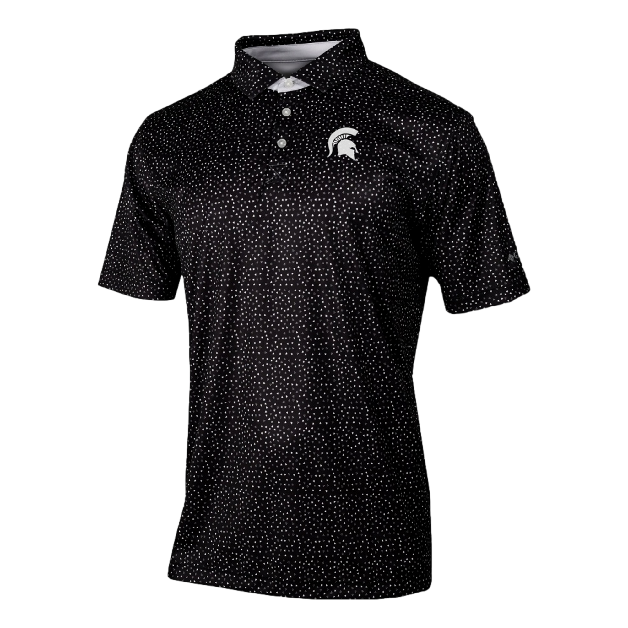 Michigan State Slicer Print Polo