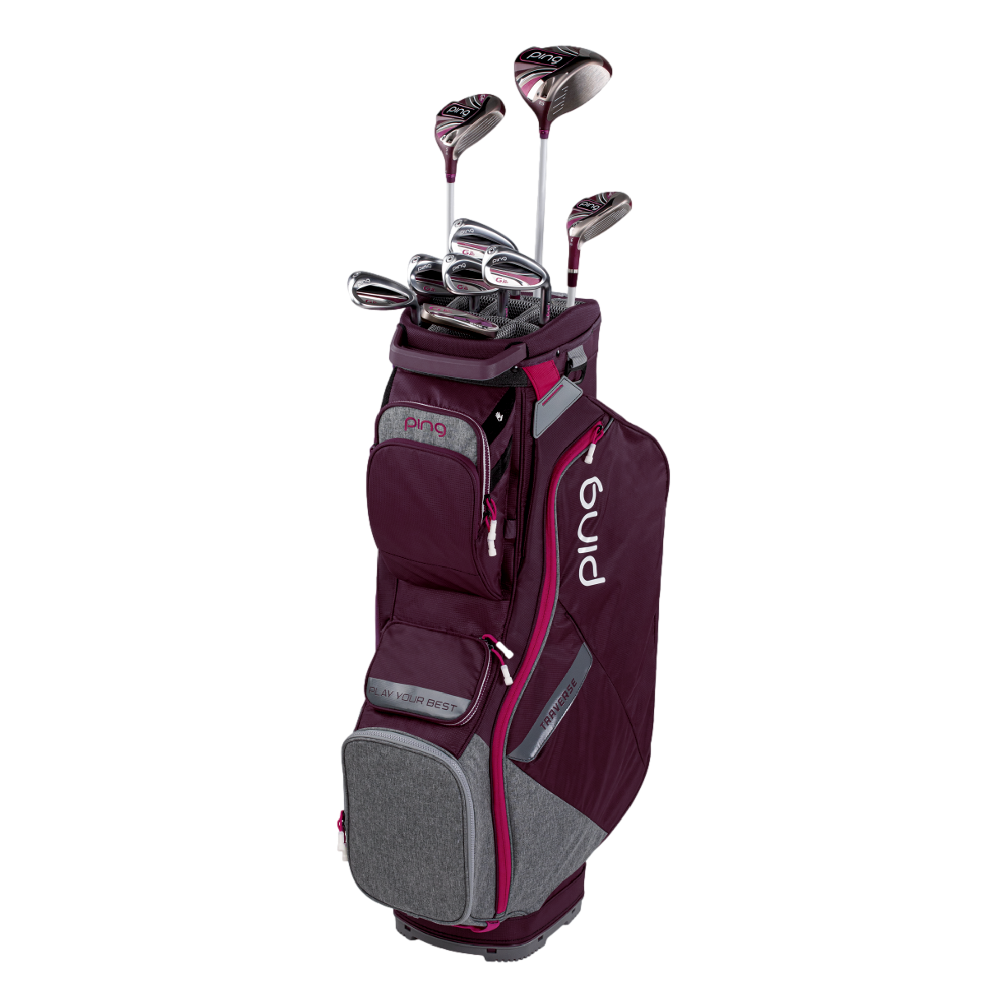 G LE2 10-Piece Women's Complete Set w/ Cart Bag