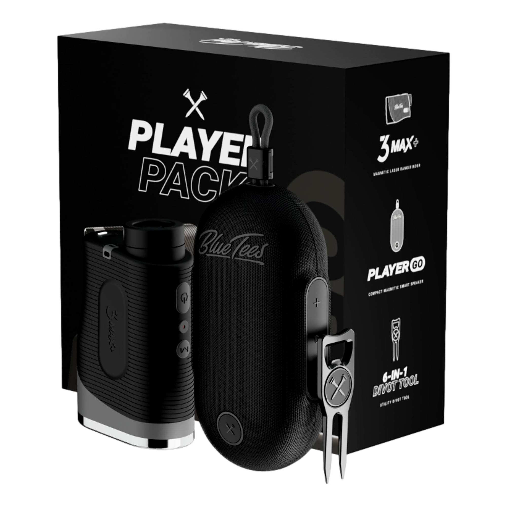 Player Pack Go Rangefinder Divot Tool Speaker Bundle