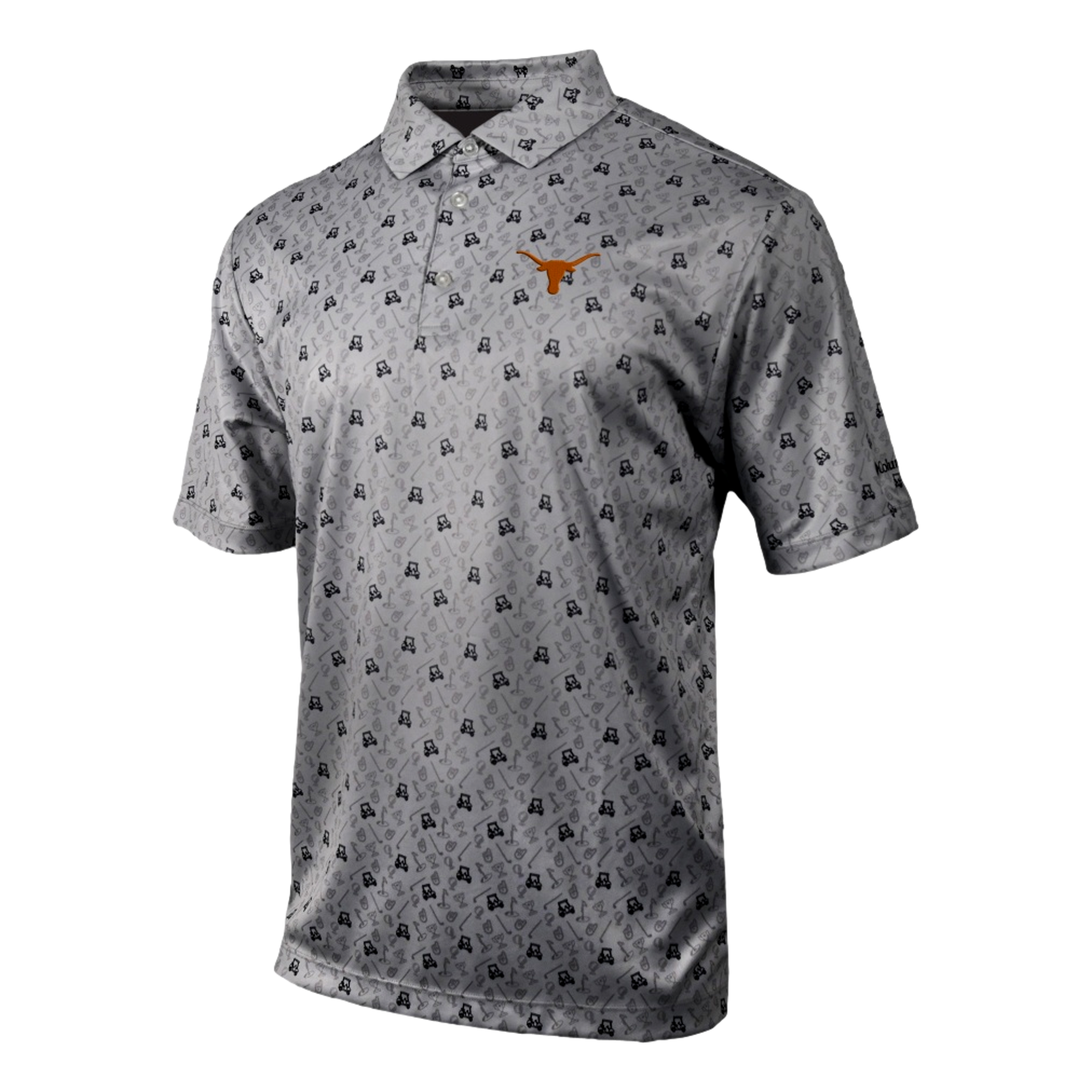 TX Prodigy Print Men's Short Sleeve Golf Polo Shirt