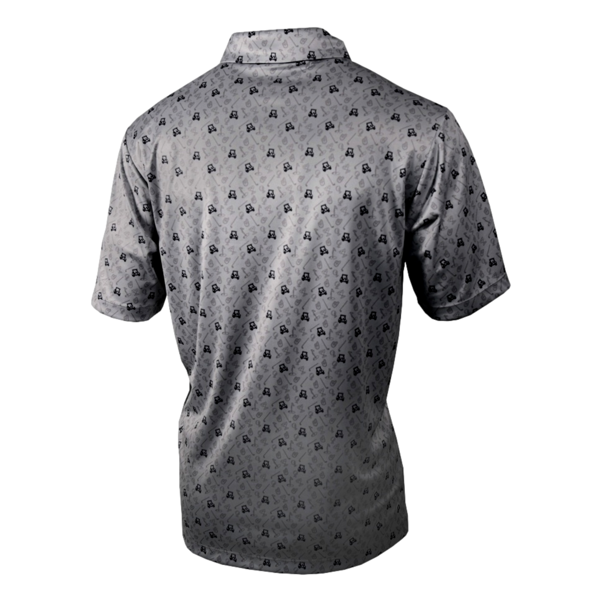 TX Prodigy Print Men's Short Sleeve Golf Polo Shirt