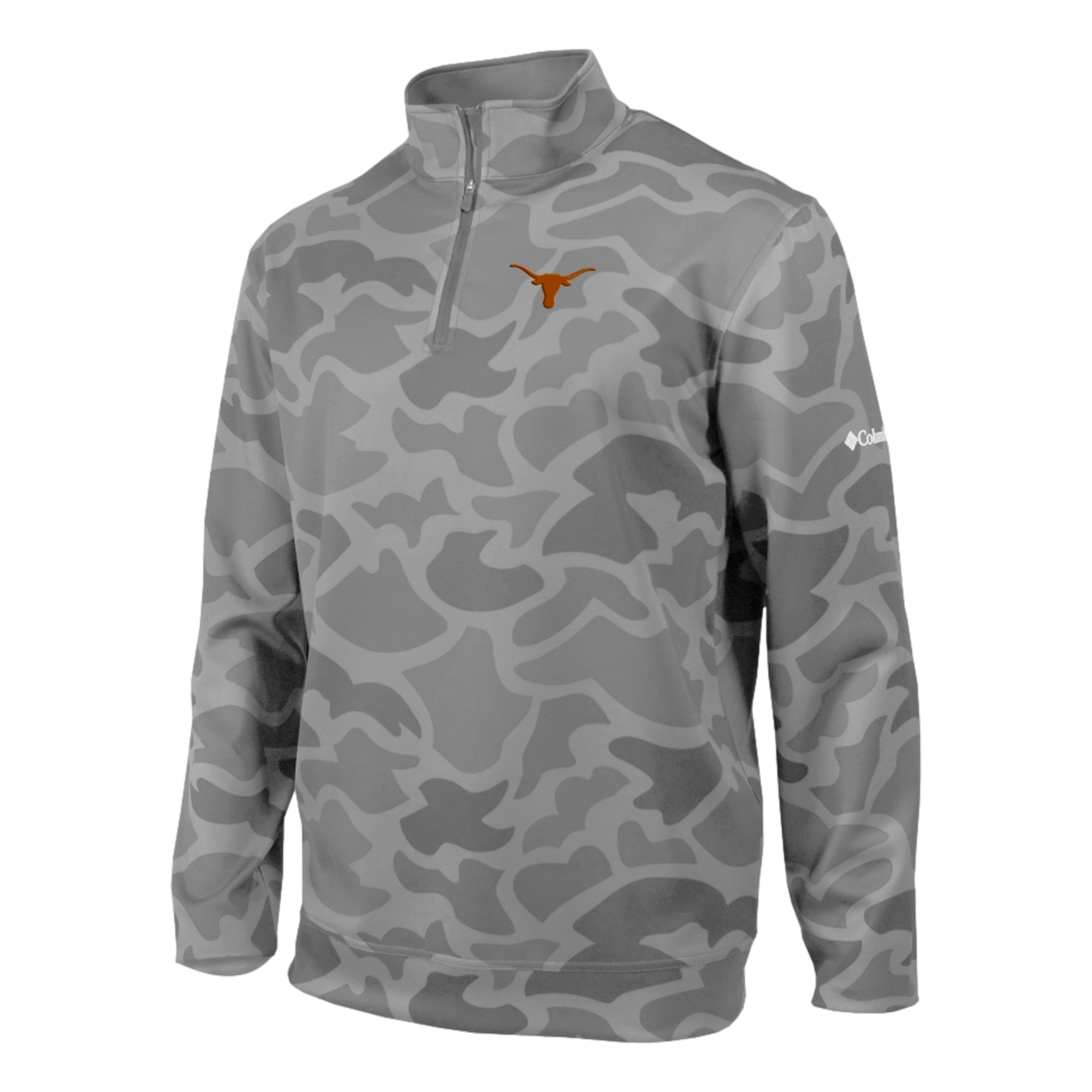 Texas Longhorns Printed Wickham Hills Men's Golf Quarter Zip