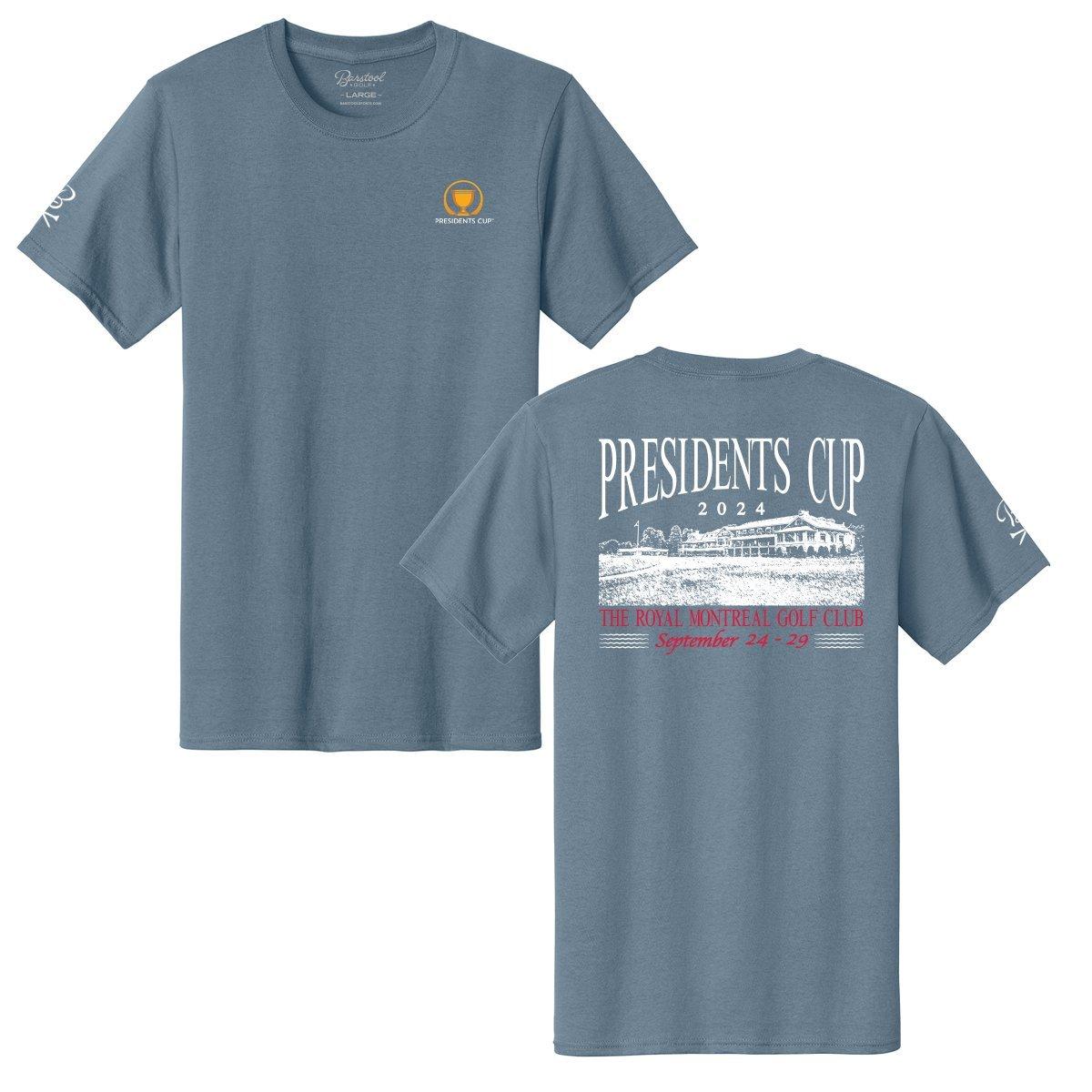 Presidents Cup x Barstool Golf Clubhouse Short Sleeve Men's Golf T-Shirt
