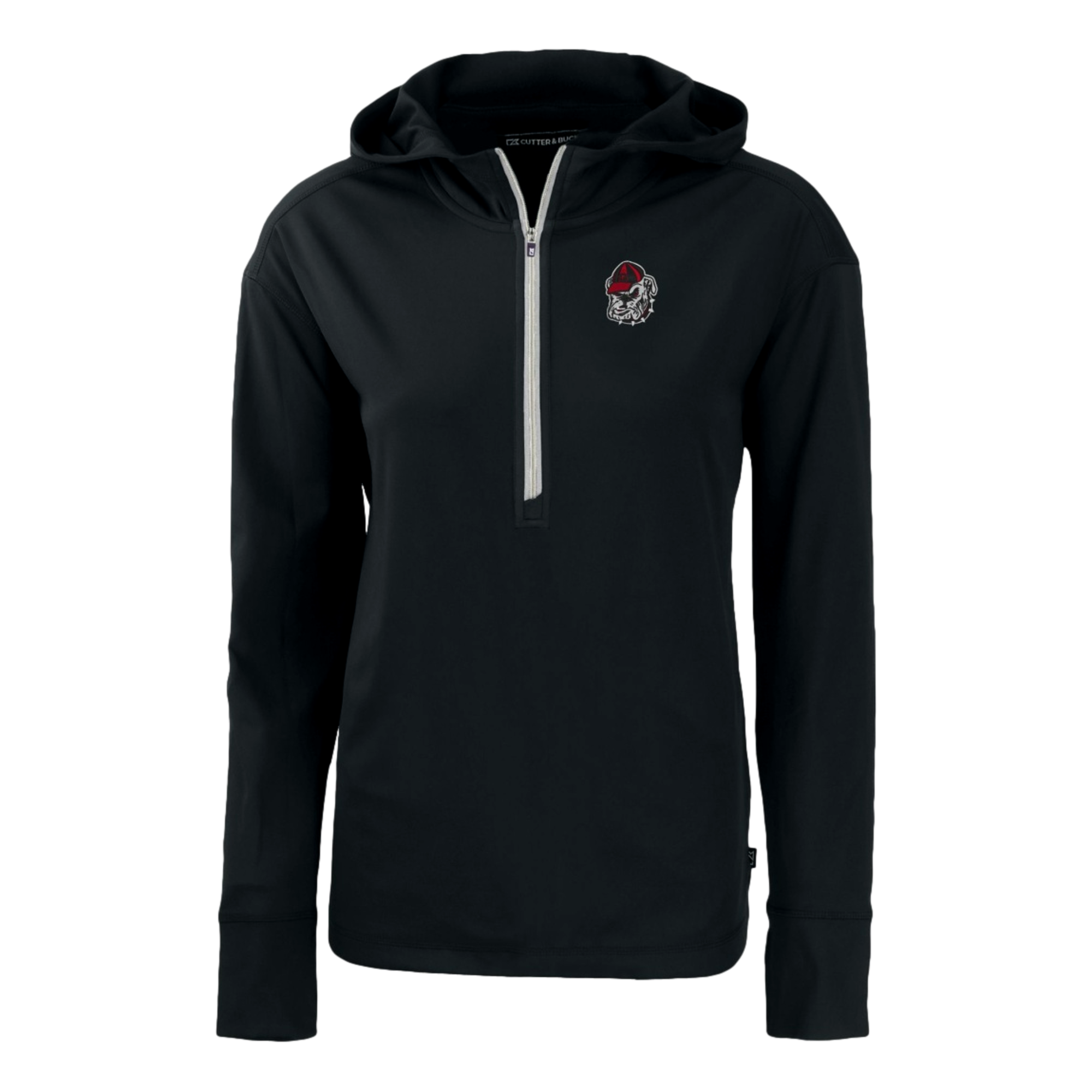 Women's Georgia Bulldogs Quarter Zip  Hoodie