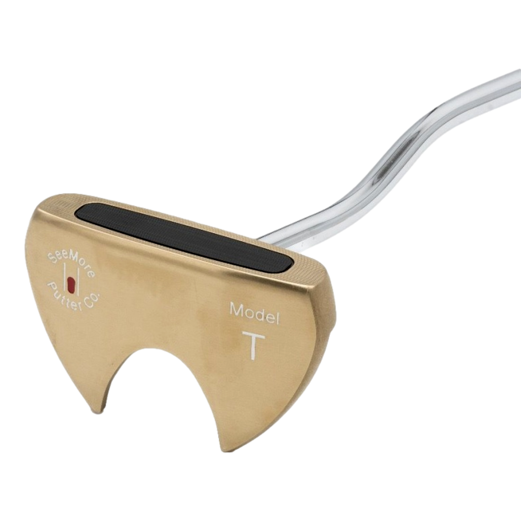 シーモア(SeeMore)ブロンズモデルTオフセット SeeMore Bronze Model T Offset Mallet Putter | PGA TOUR Superstore
