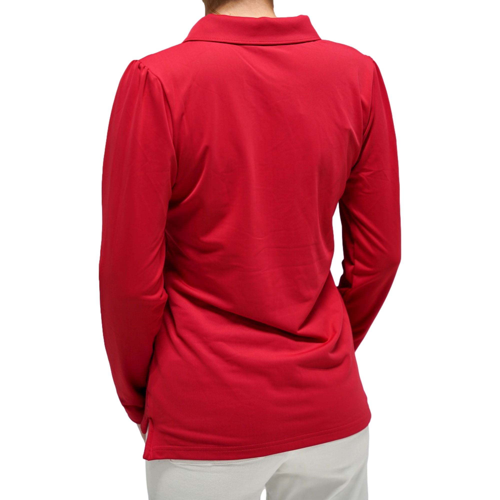 Jean Long Sleeve Polo