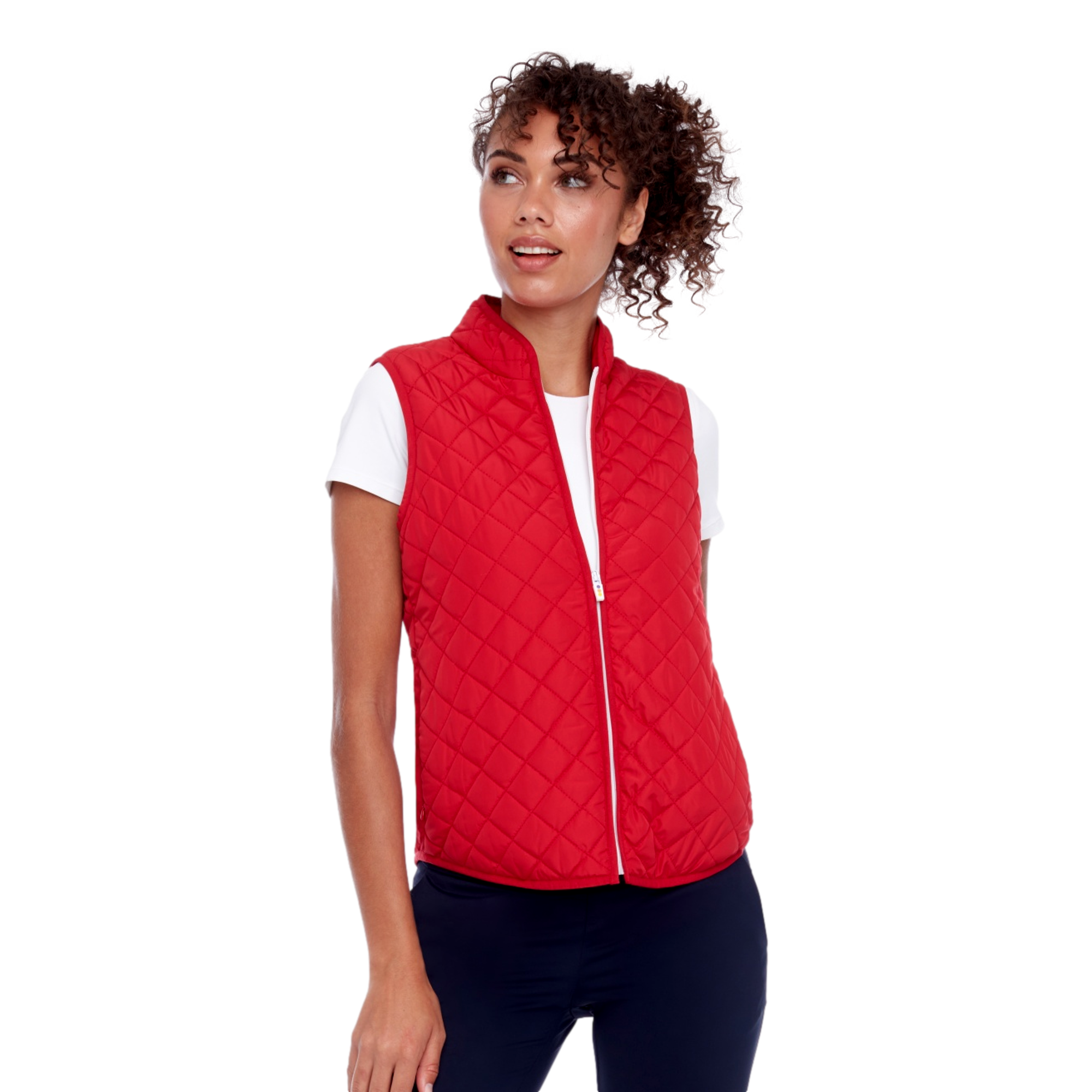Quilted Women's Golf Vest